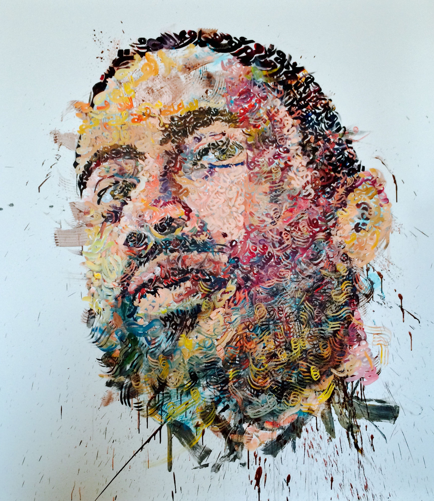 Self Portrait 2, 2015 Oil on canvas 152 x 122 cm