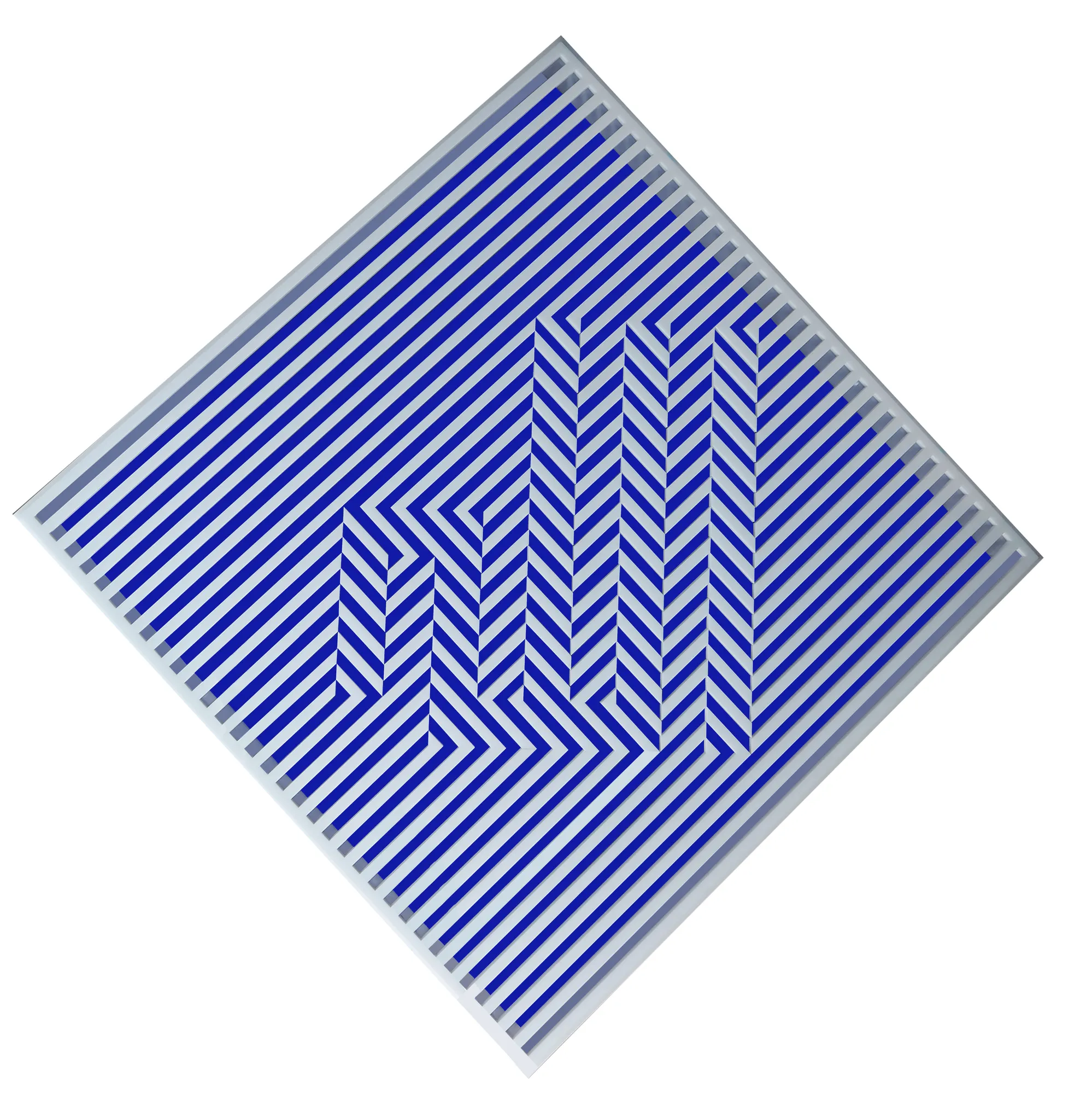 ALLAH, 2018, Wood and Acrylic, 150 x 150 cm, 2018