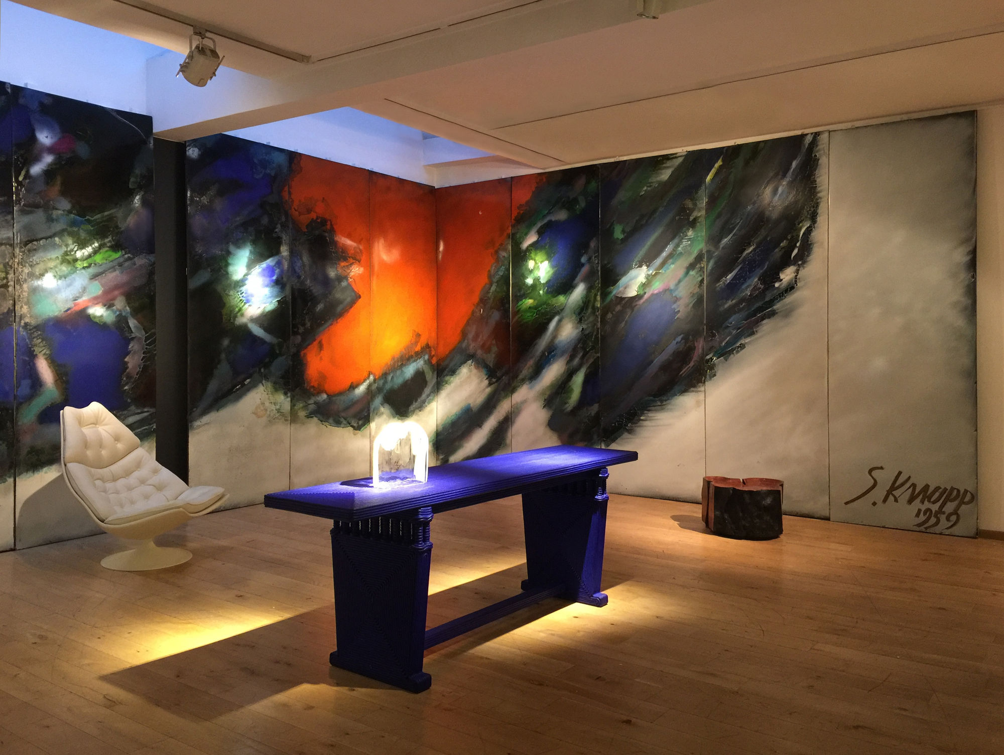 New installation : HEATHROW AIRPORT MURAL by STEFAN KNAPP, 1959