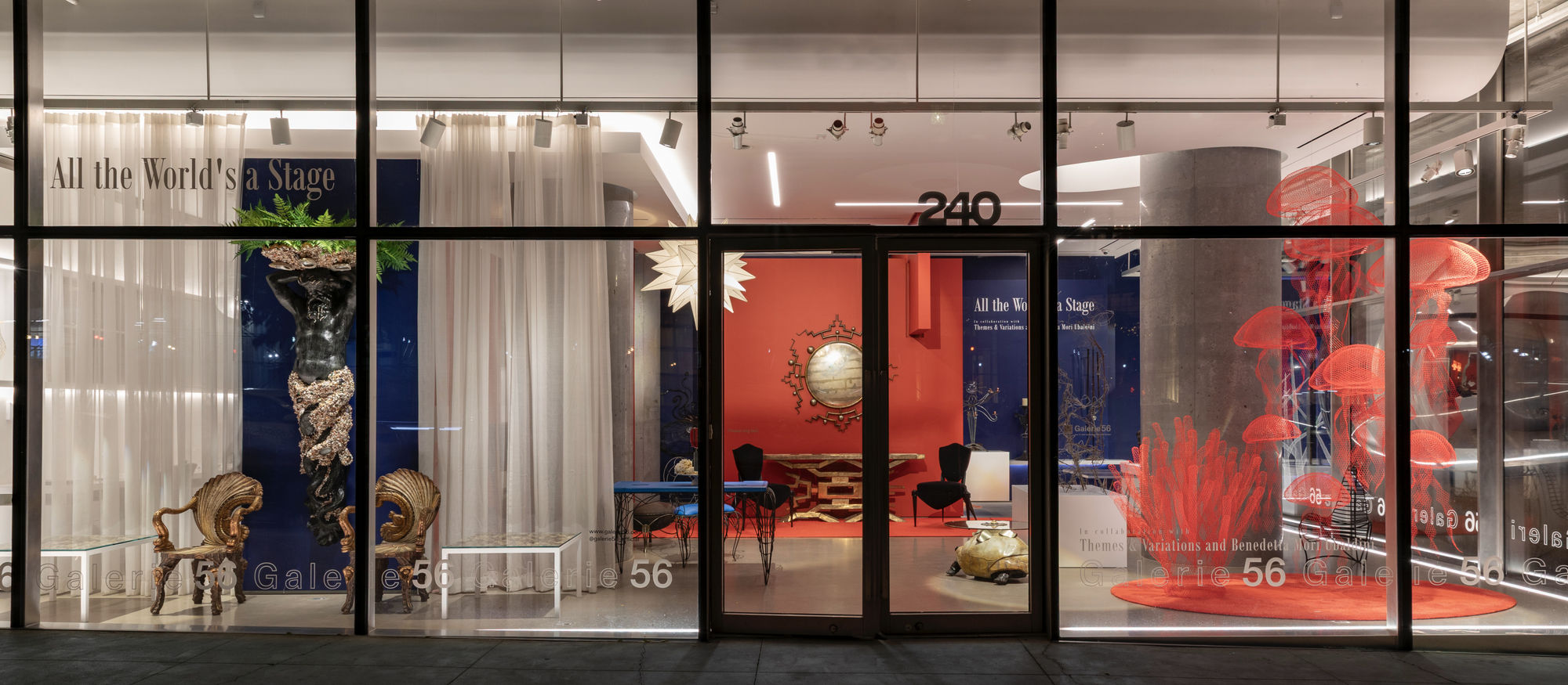 'All the World's a Stage' Exhibition at Galerie56, New York City