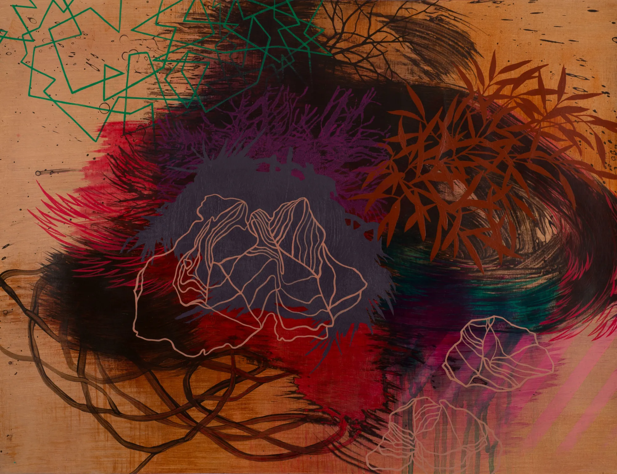 Susan Danko, Wetland #70, 2016