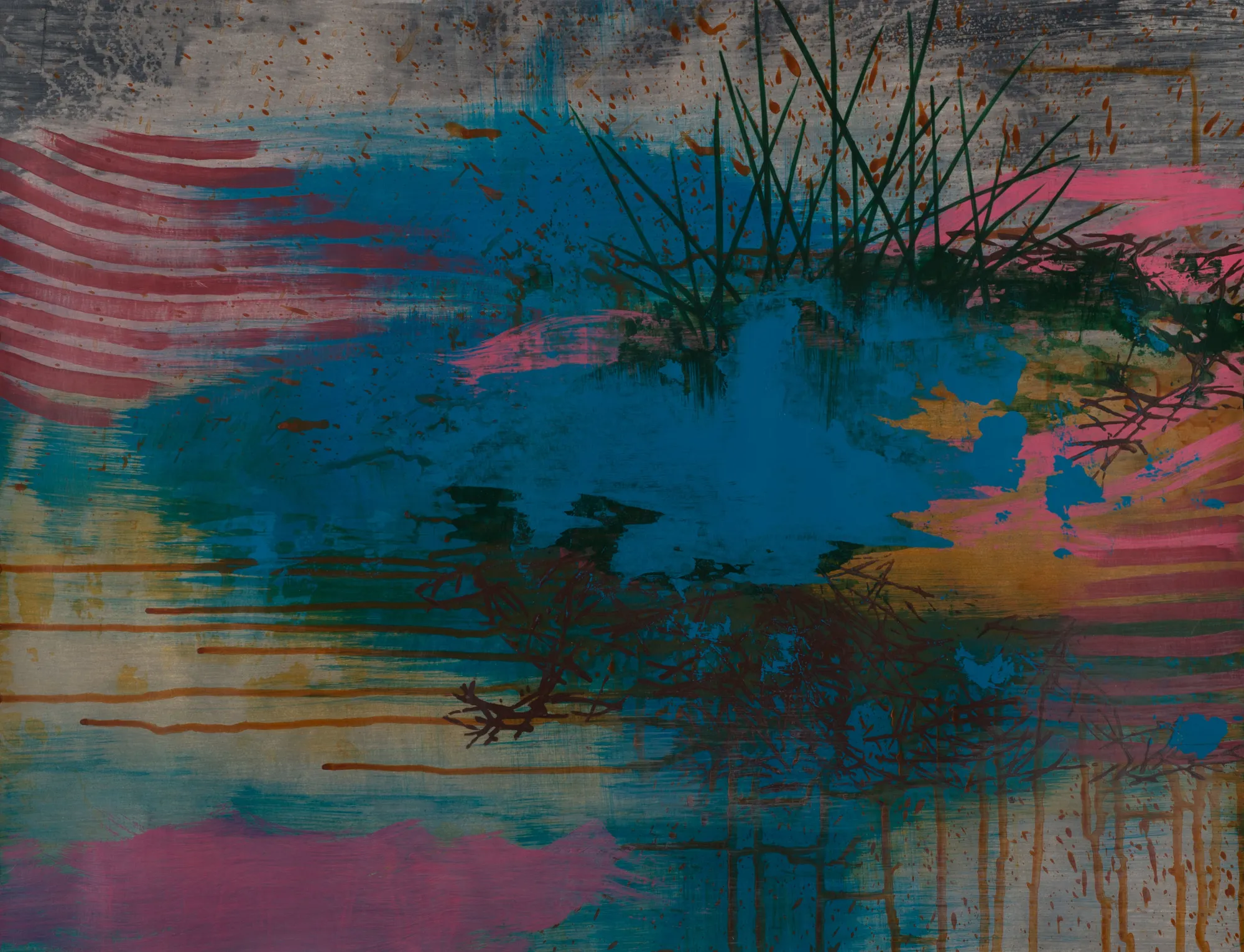 Susan Danko, Wetland #68, 2016