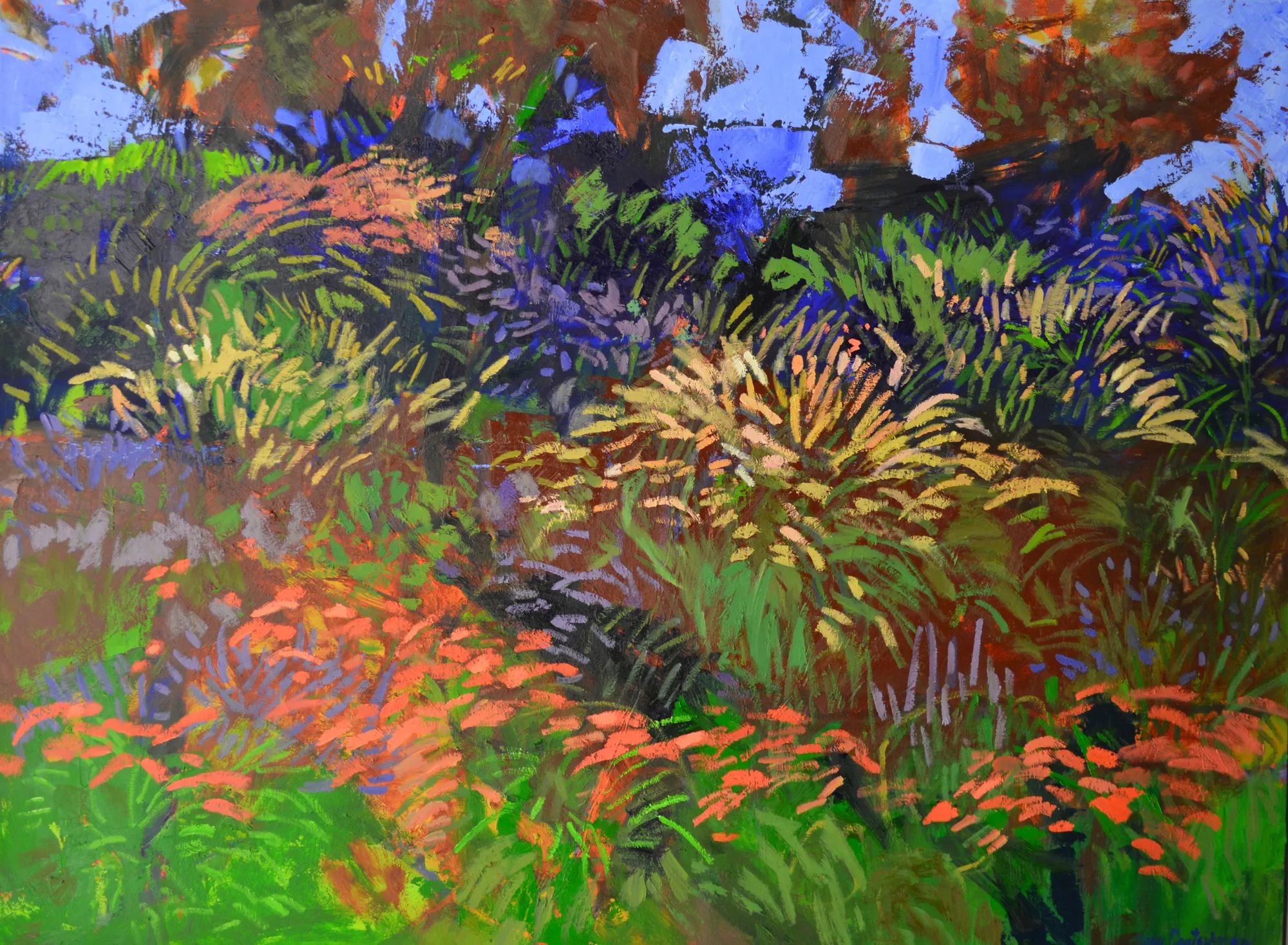 Mary Deutschman, 1040 Wild Winds in the Garden, 2016