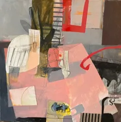 Harriet Moore Ballard, Rose Tablescapes #1, 2020