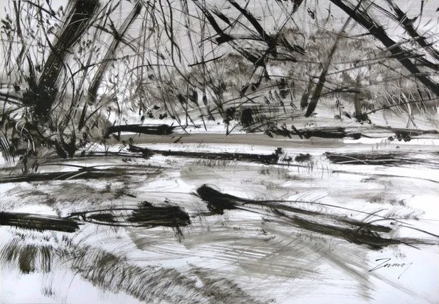 Kim Zarney, KZ0335 Waterfall, 2013