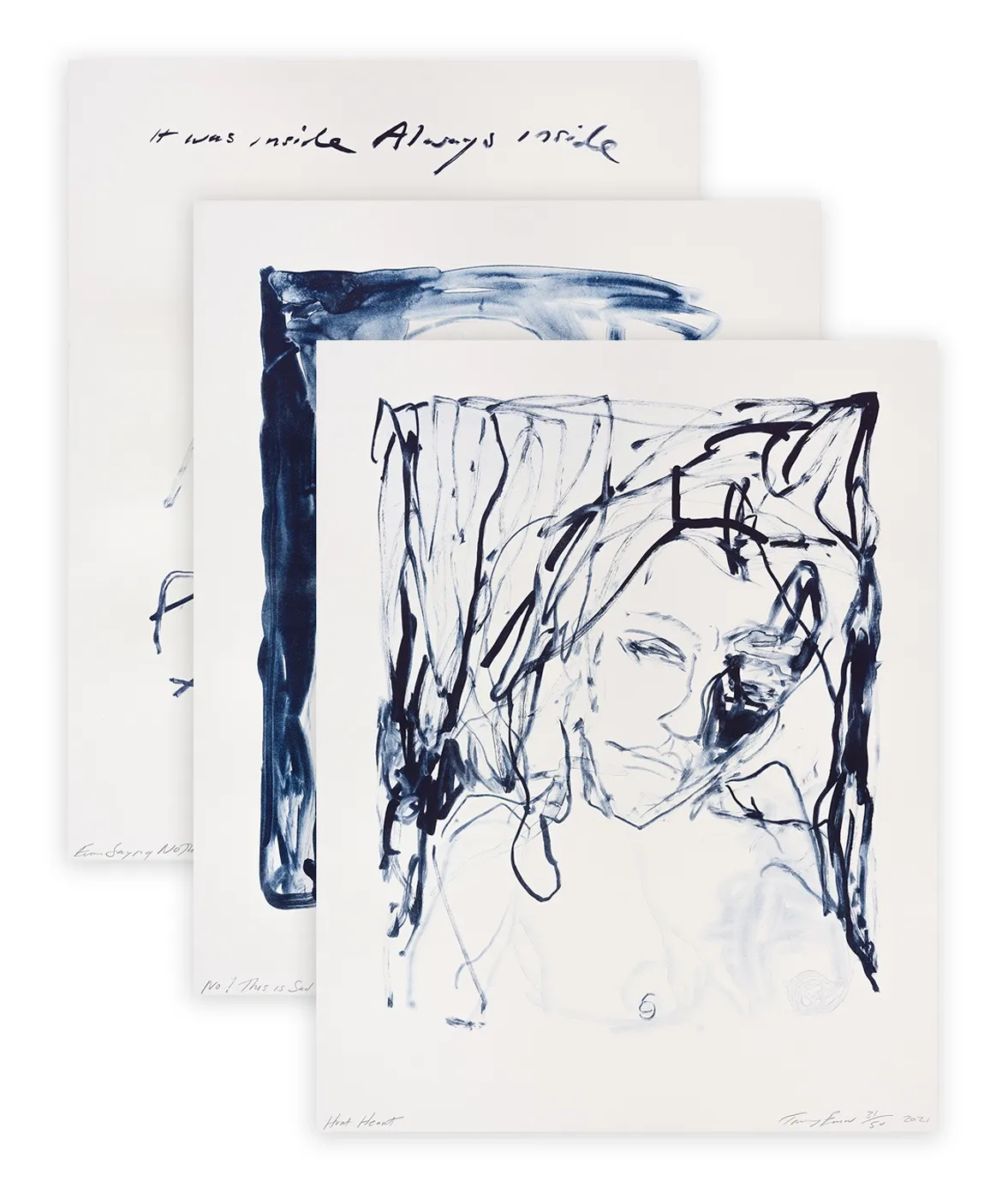 Tracey Emin, A Journey To Death - Set of 10