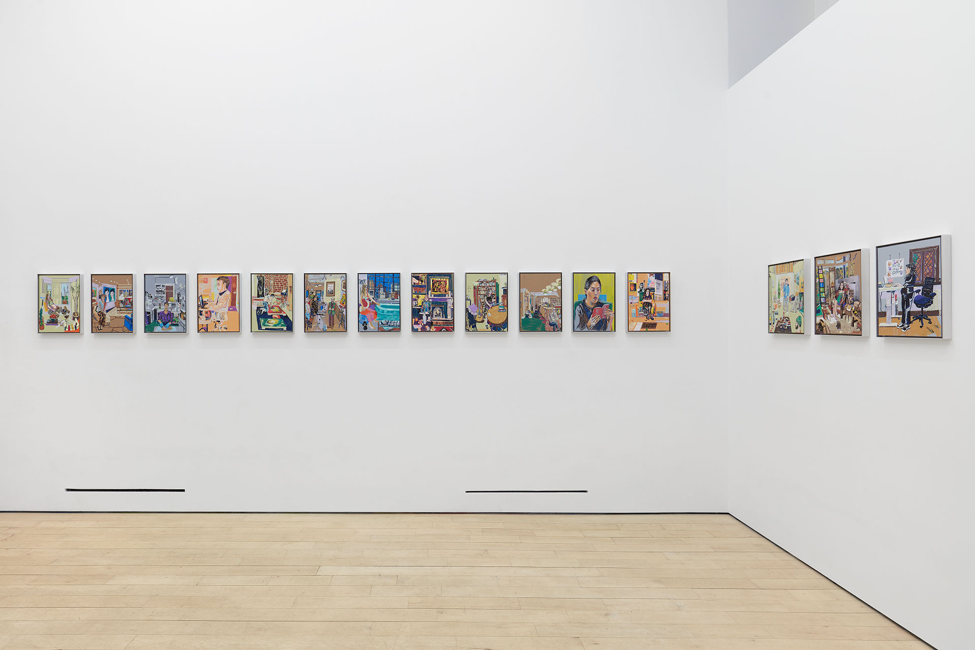 Ben Wolf Noam Work Portraits I Installation View 7