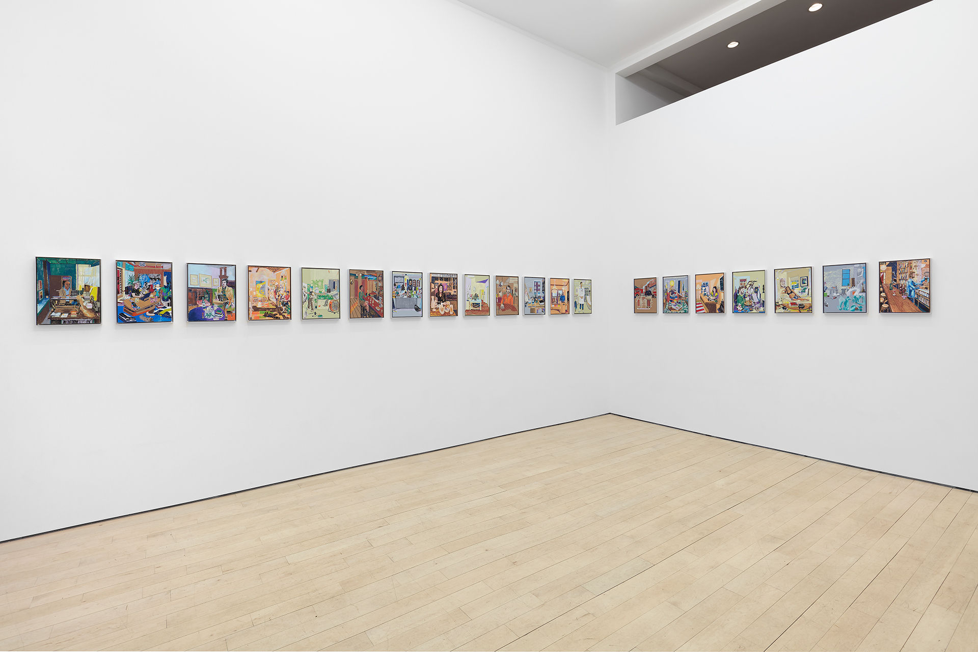 Ben Wolf Noam Work Portraits I Installation View 6