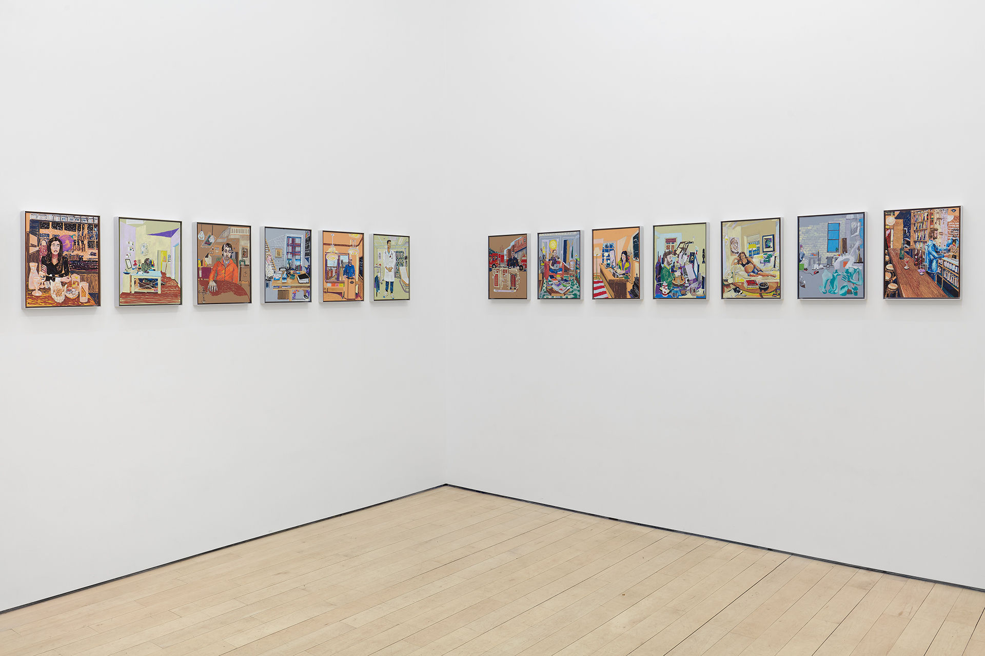 Ben Wolf Noam Work Portraits I Installation View 3