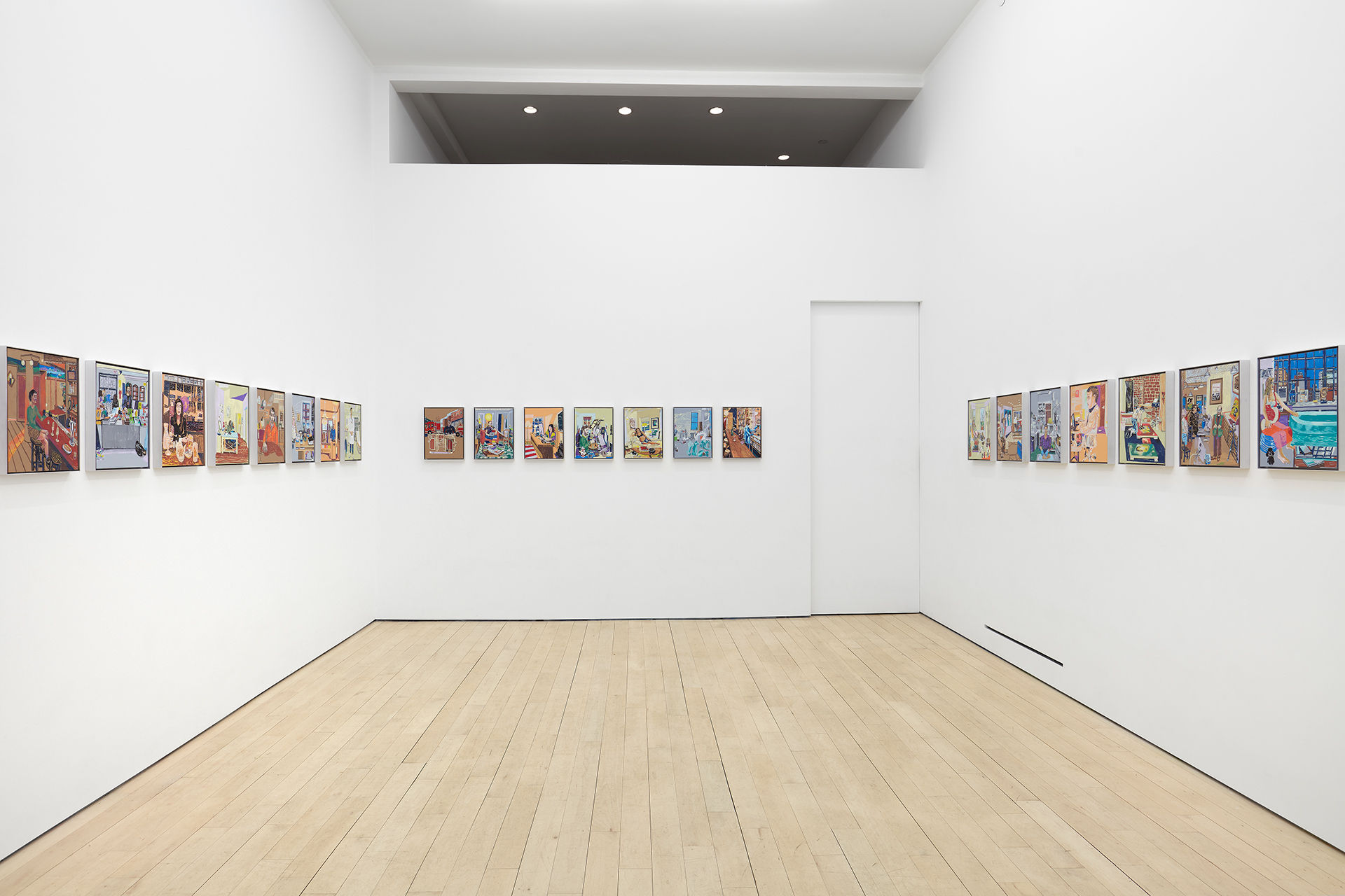 Ben Wolf Noam Work Portraits I Installation View 1