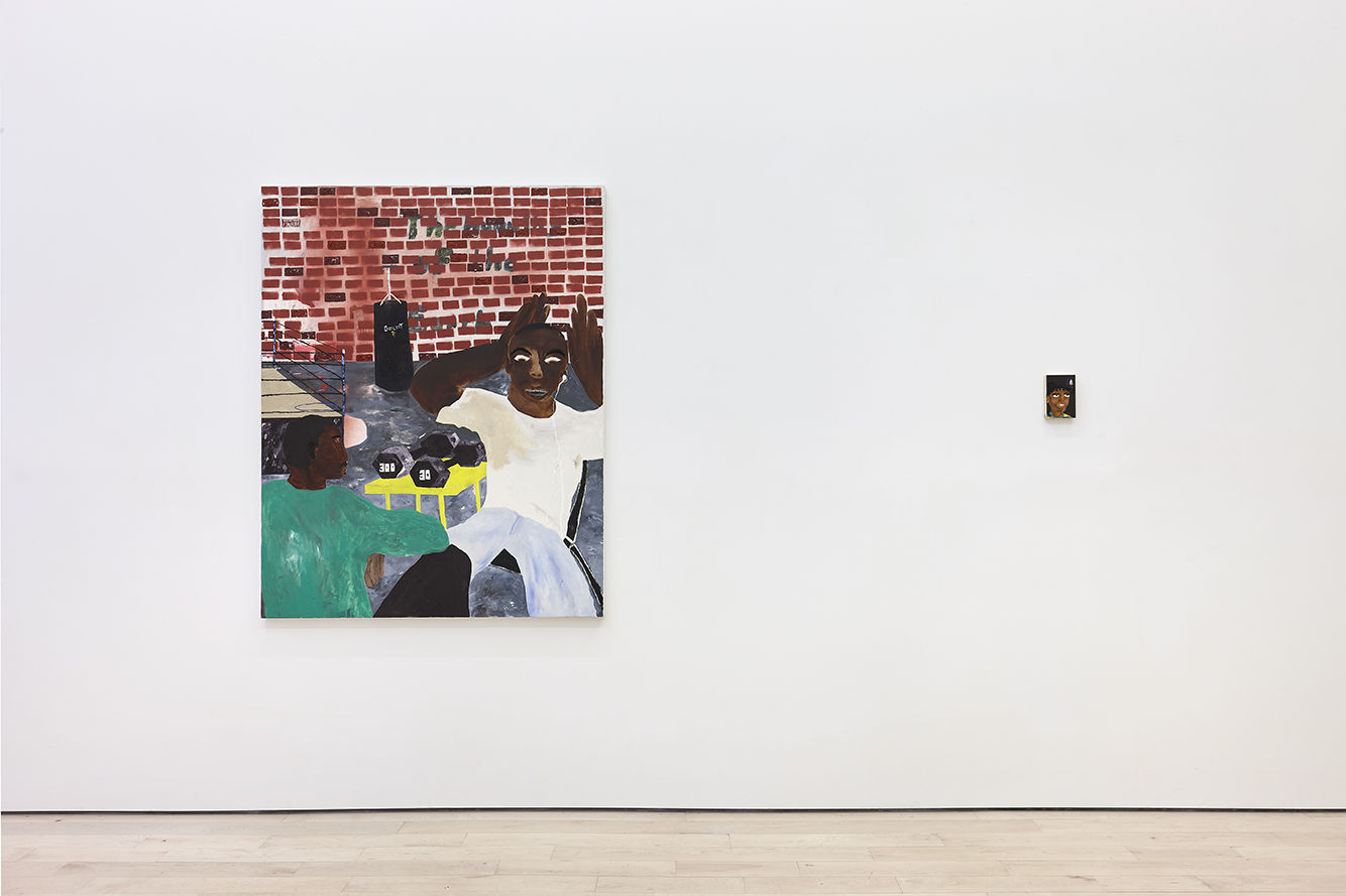 Marcus Leslie Singleton Soiled Tennis Elbow 101 Installation View 3
