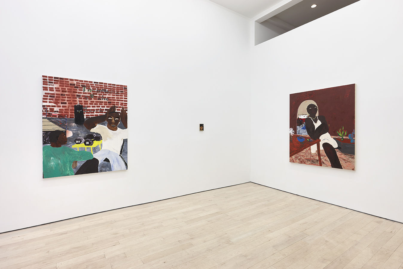 Marcus Leslie Singleton Soiled Tennis Elbow 101 Installation View 4