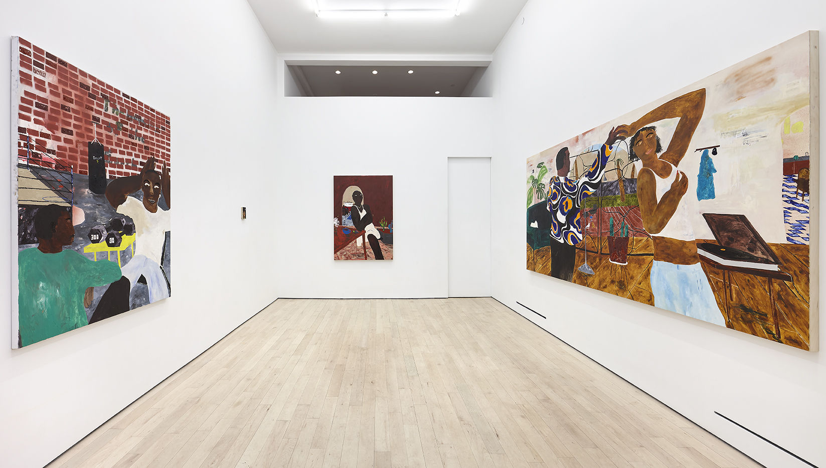 Marcus Leslie Singleton Soiled Tennis Elbow 101 Installation View 1