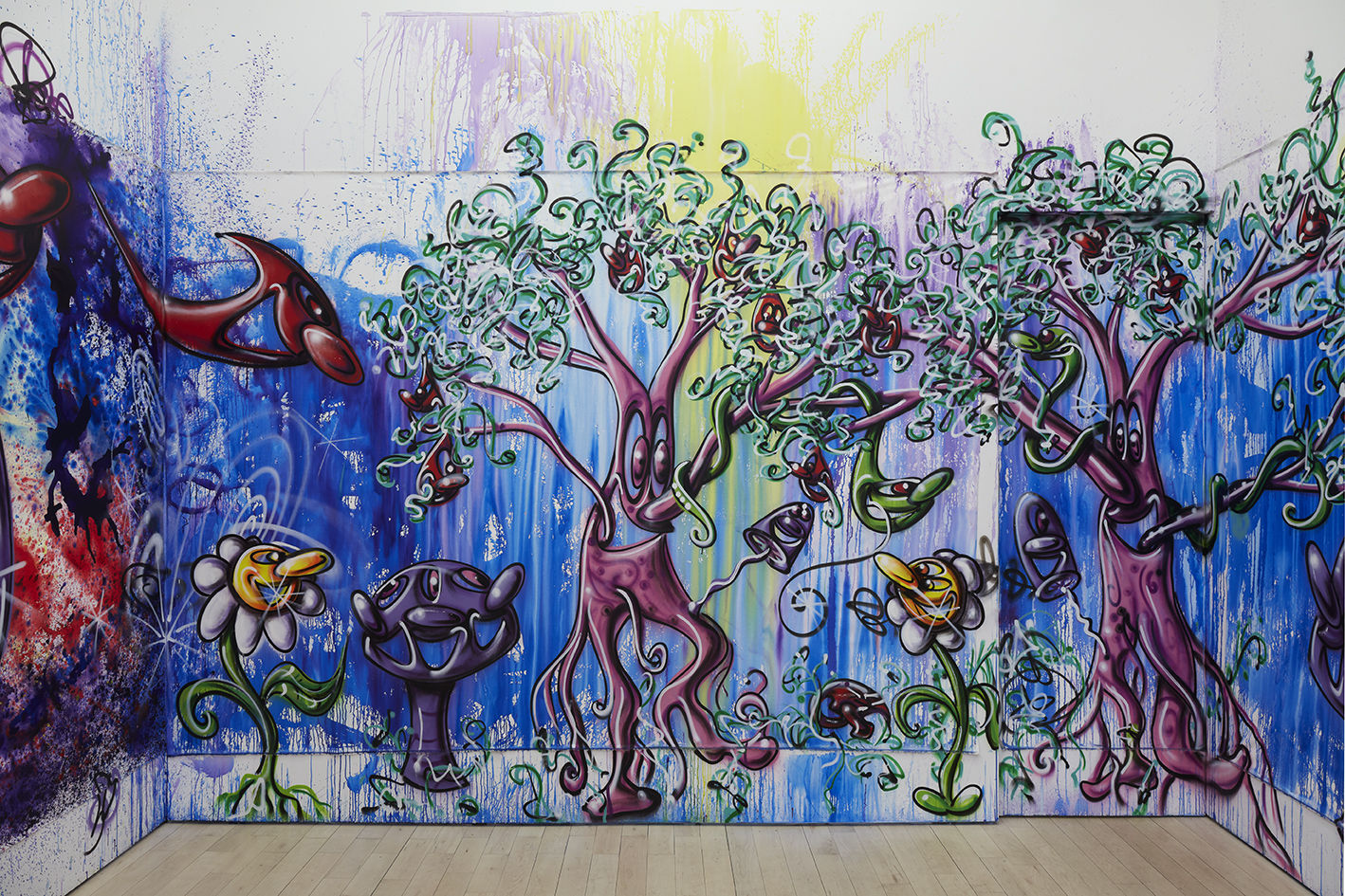 Kenny Scharf Evolution Revolution Installation View 2