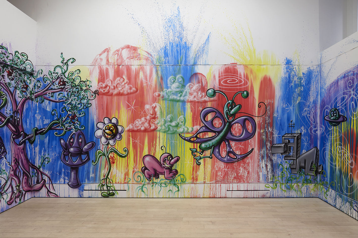 Kenny Scharf Evolution Revolution Installation View 6