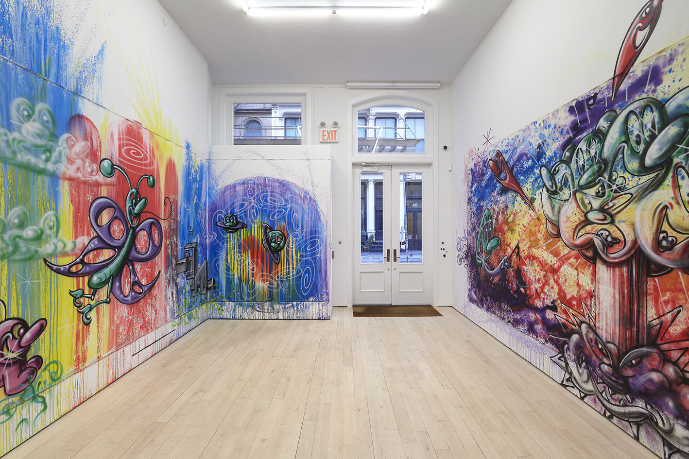 Kenny Scharf Evolution Revolution Installation View 7