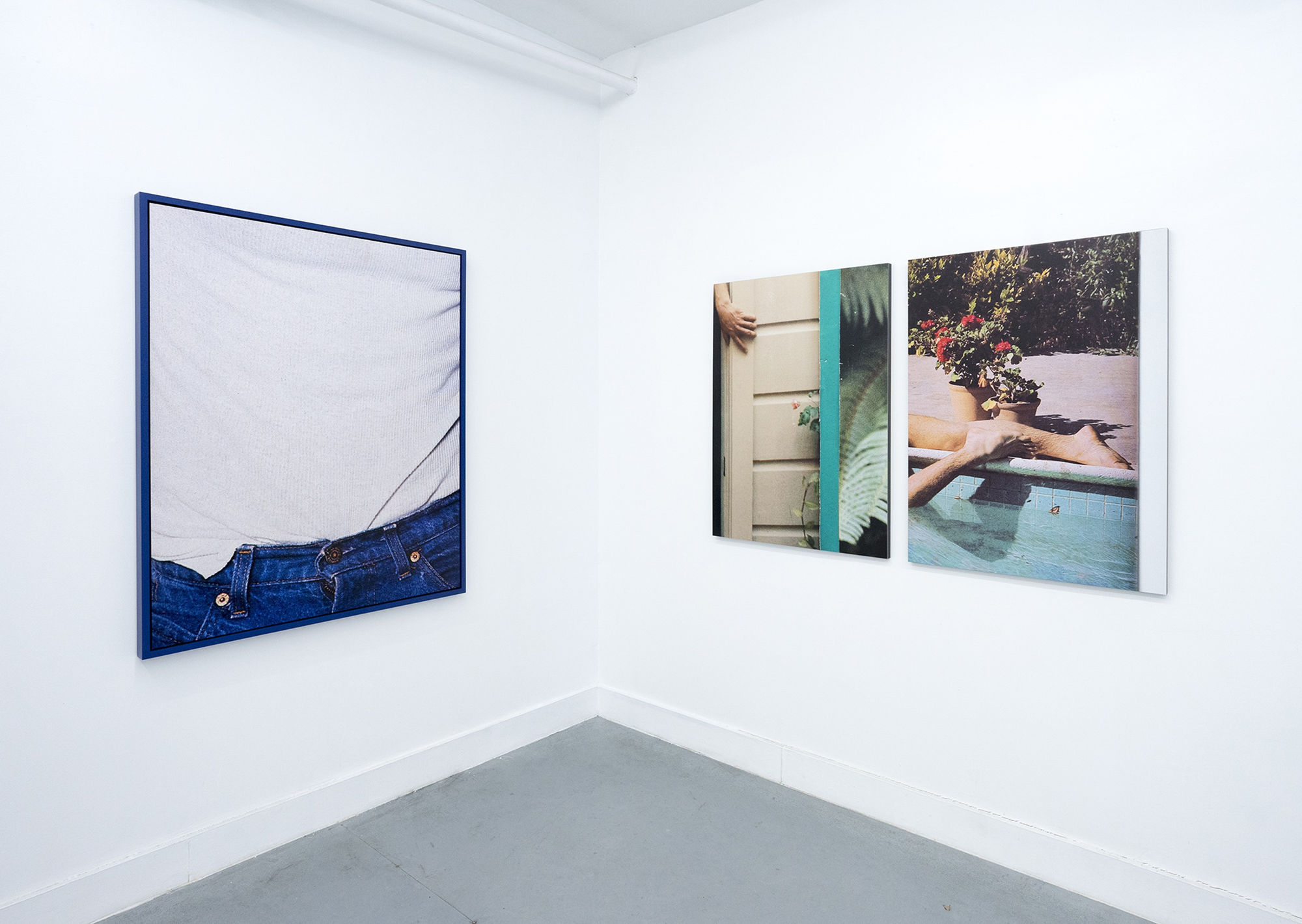 Installation view at Rubber Factory