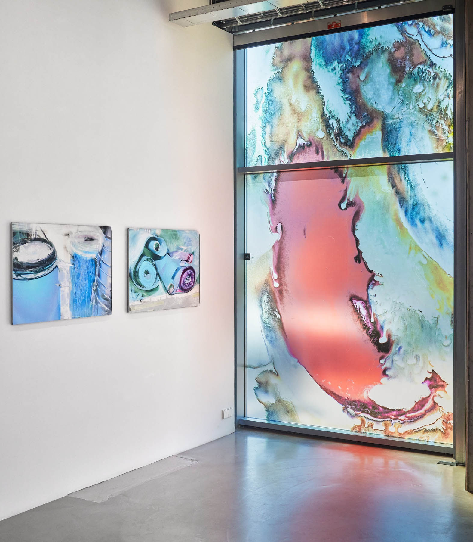 Installation view of The Keys to The Factory by Jean-Vincent Simonet at The Ravestijn Gallery