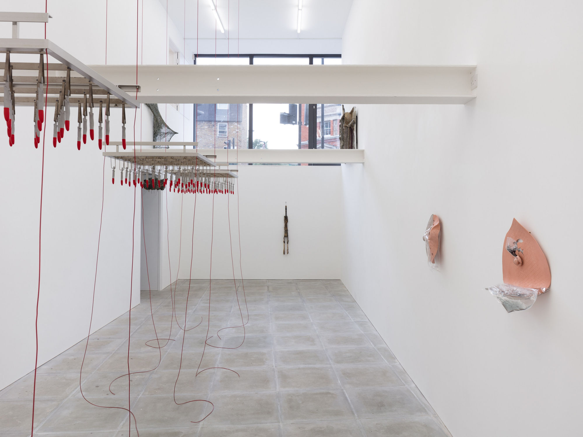 The shape left by the body