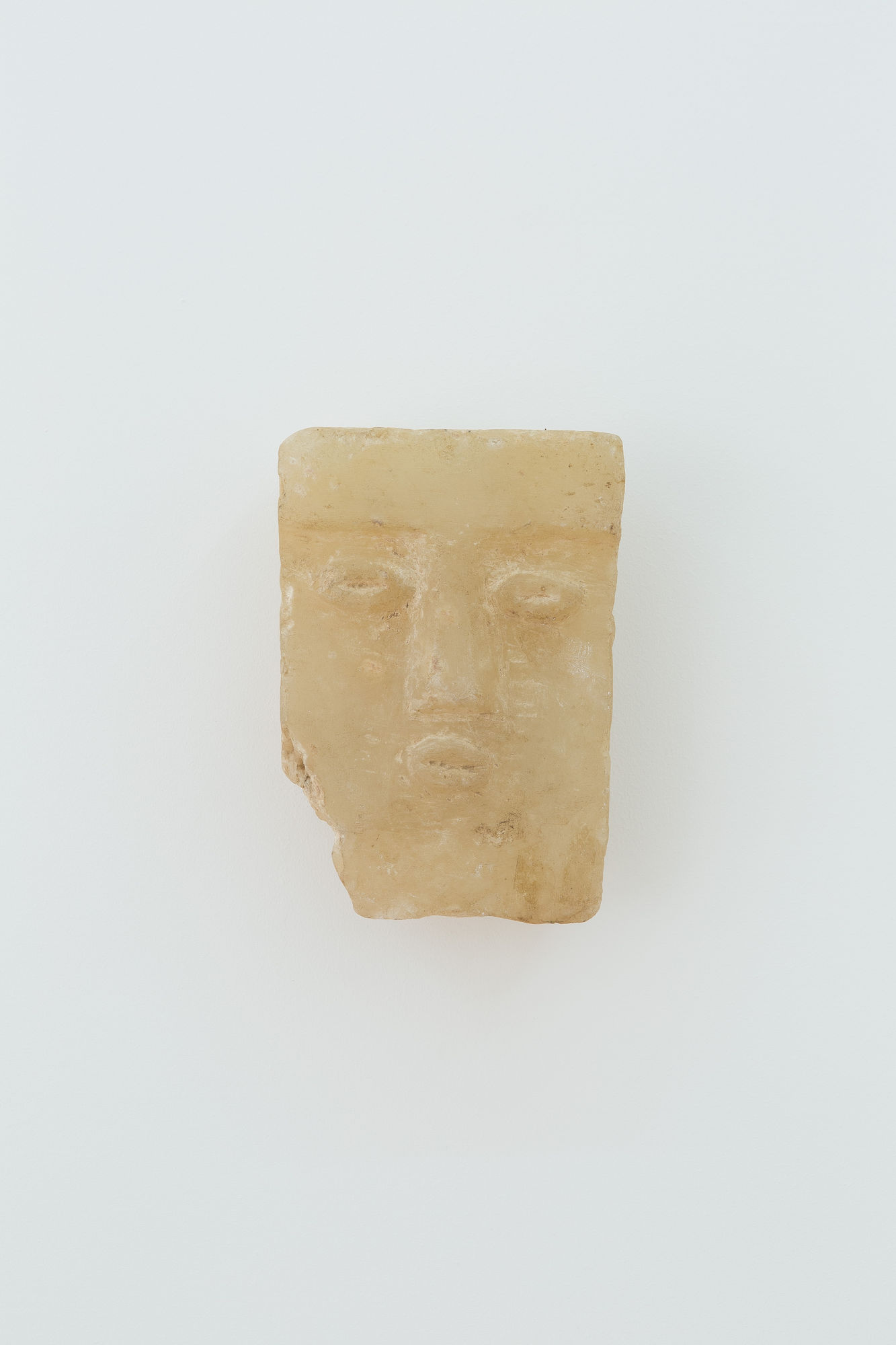 South Arabian alabaster stele c. 1st - 2nd century, CE Alabaster 16cm x 11cm