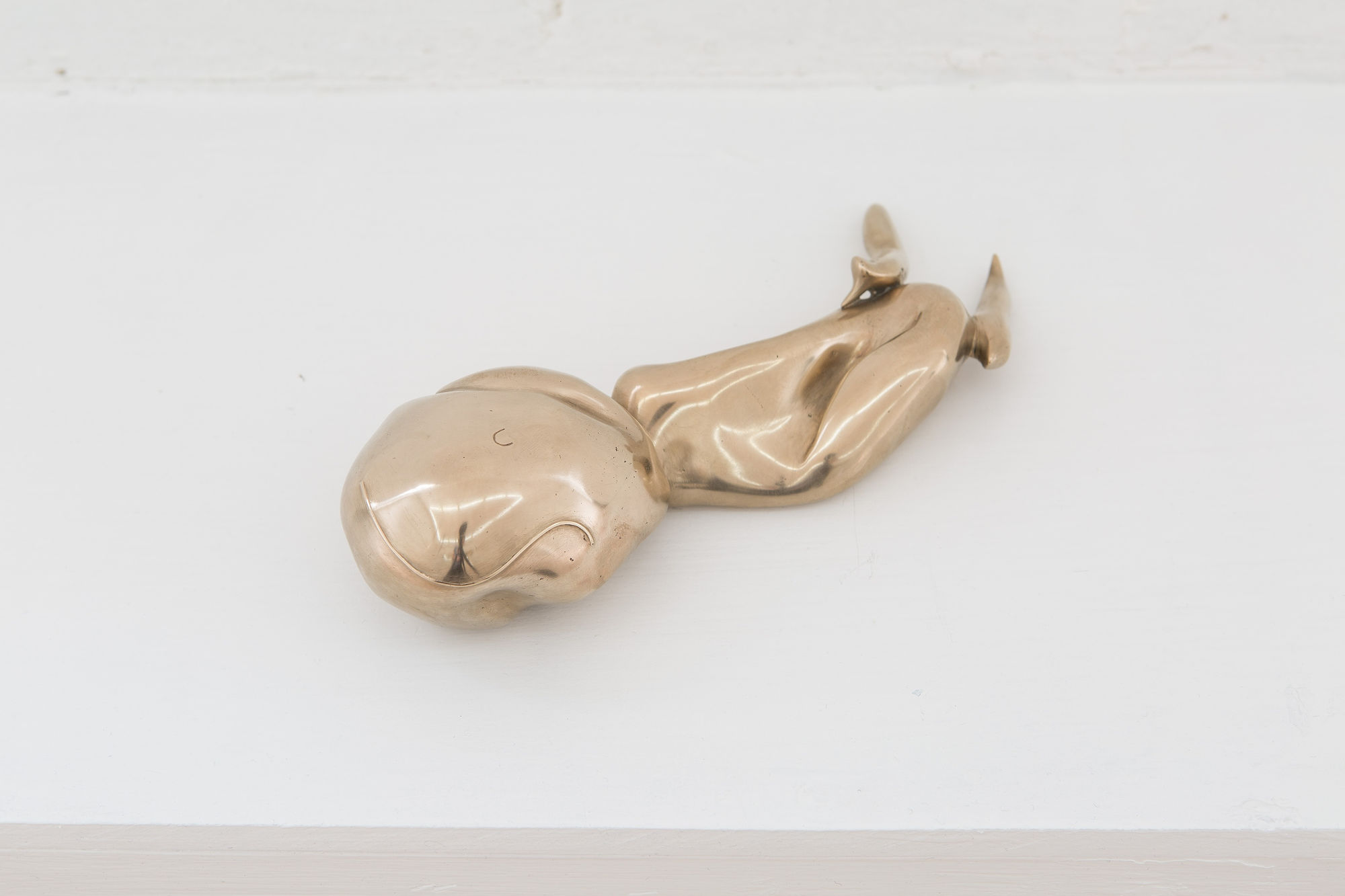 David Musgrave Peripheral figure, 2014 Bronze 22 x 8 x 6cm