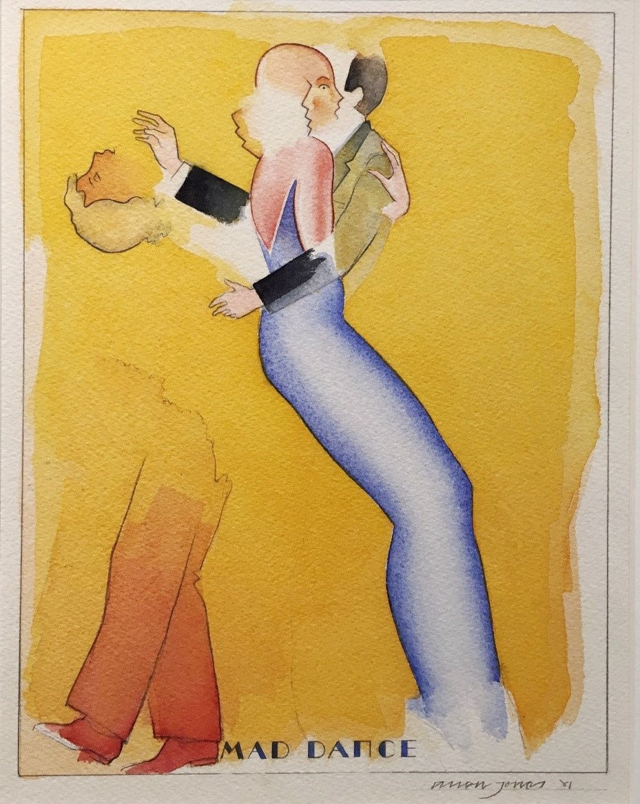 ALLEN JONES (b.1937) Mad Dance 1981
