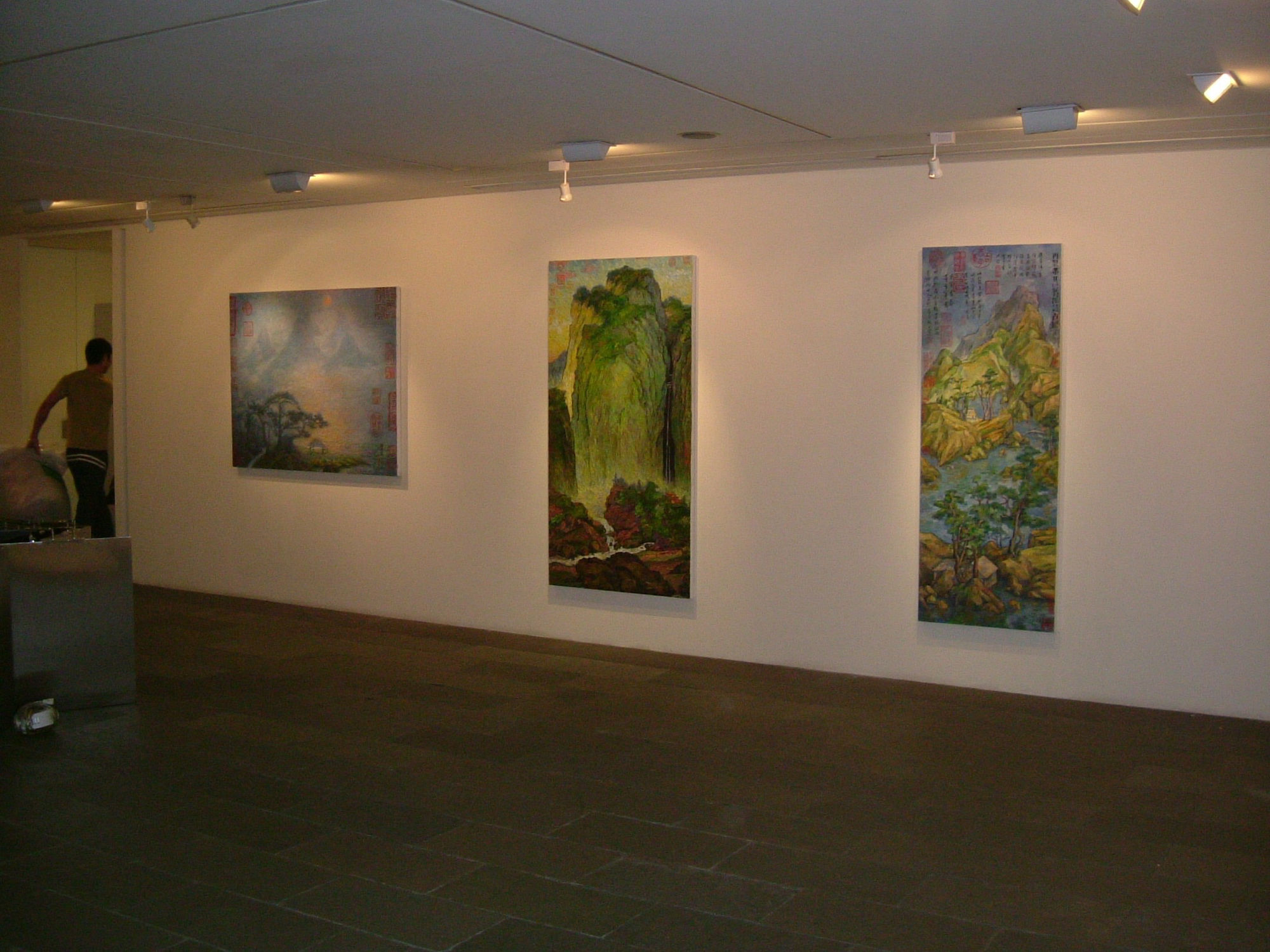 中國山水畫再製系列─與台北故宮的對話