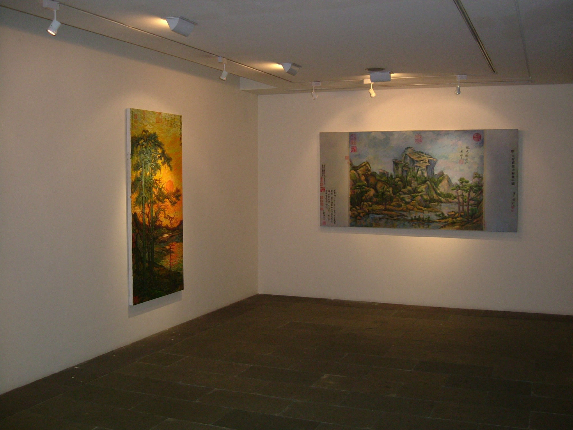 中國山水畫再製系列─與台北故宮的對話