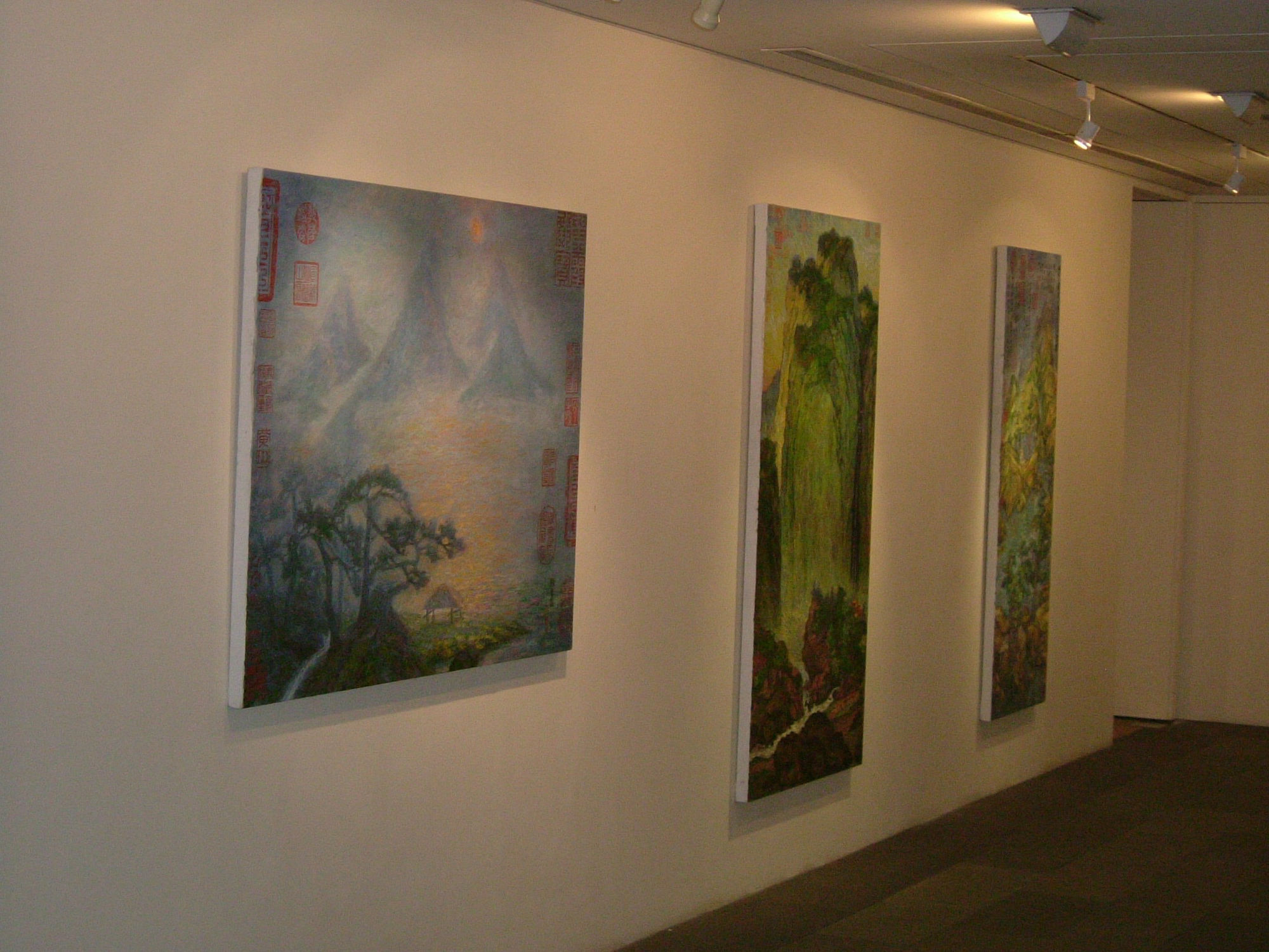 中國山水畫再製系列─與台北故宮的對話