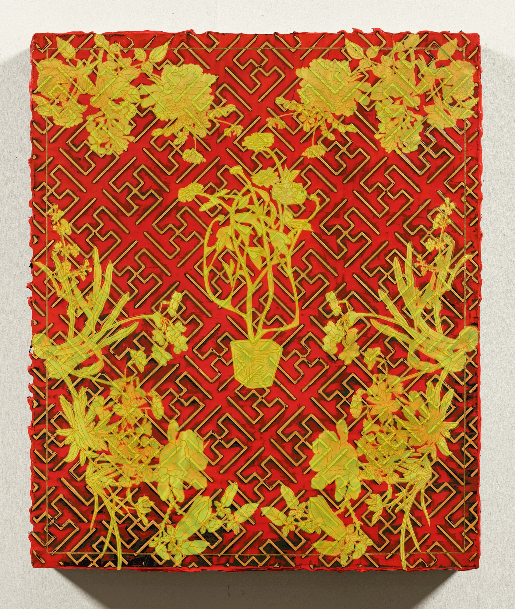 蘇孟鴻, 《致Durston夫人（紅底）》, 2021