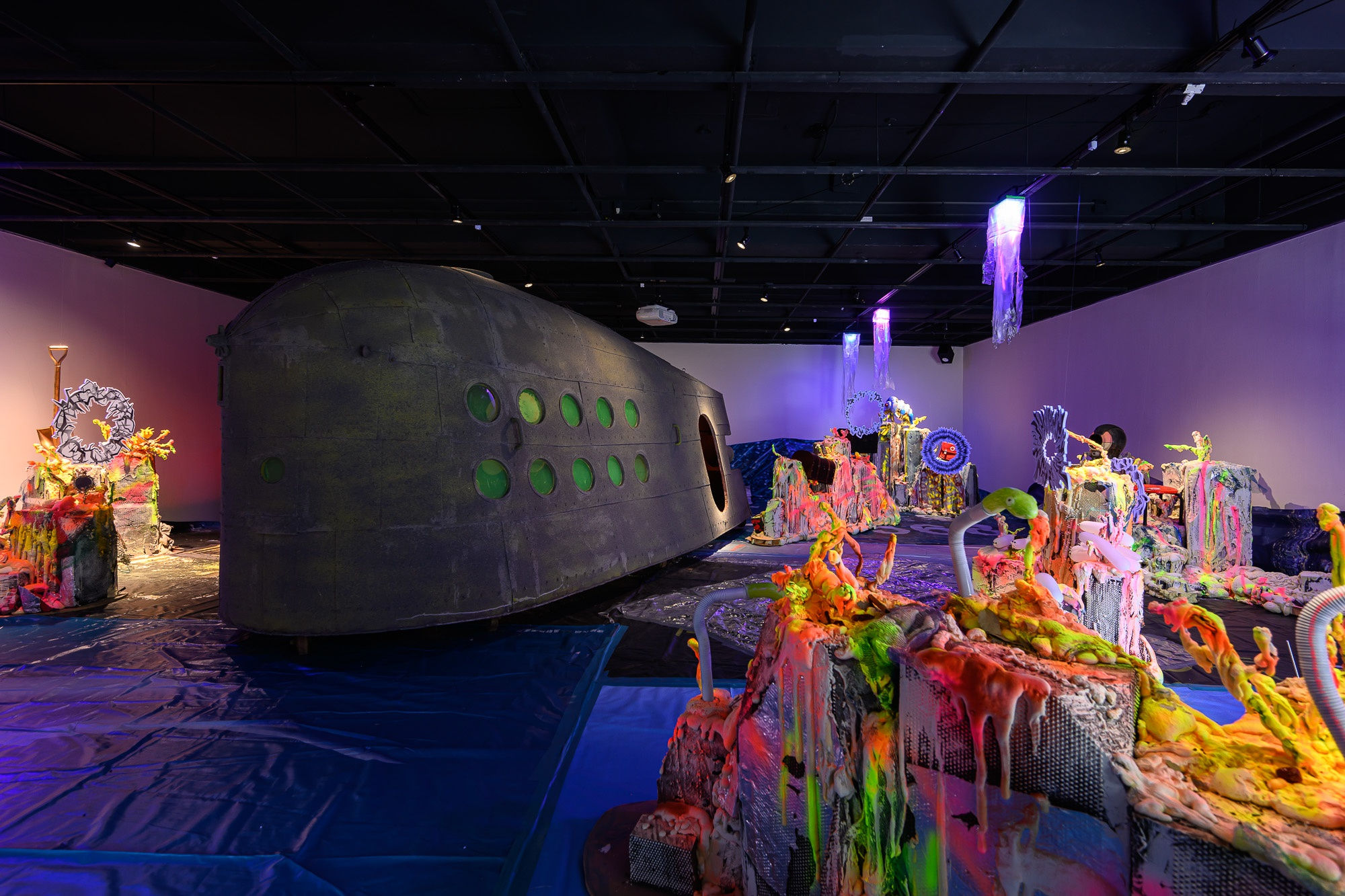 展場照，吳其育提供，王世邦攝影。 Installation view, courtesy of Wu Chi-Yu, photo by ANPIS FOTO.