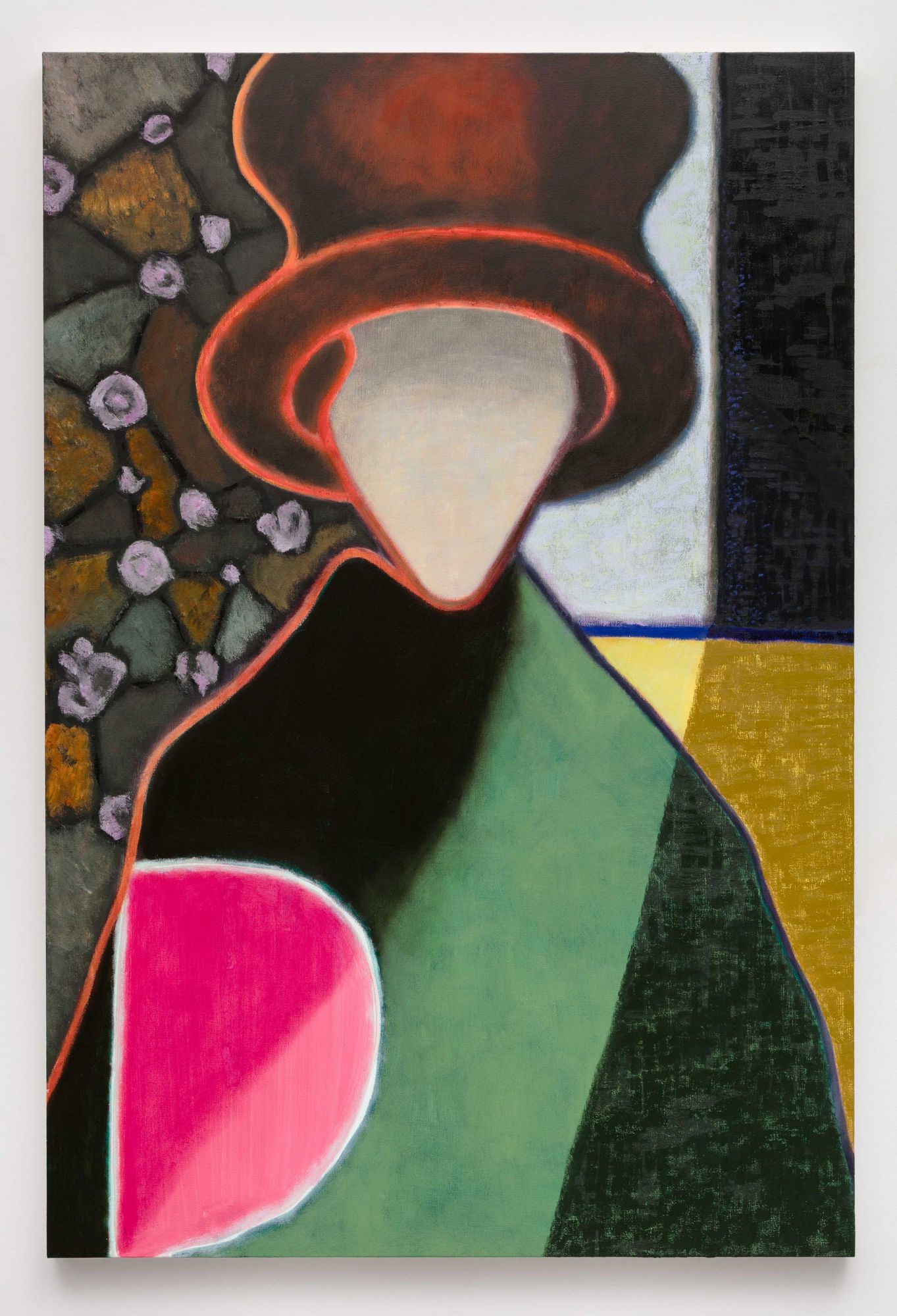 Anna Glantz Arnolfini 2016 Oil on canvas 70 x 47 inches (177.8 x 119.38 cm) AGl 4