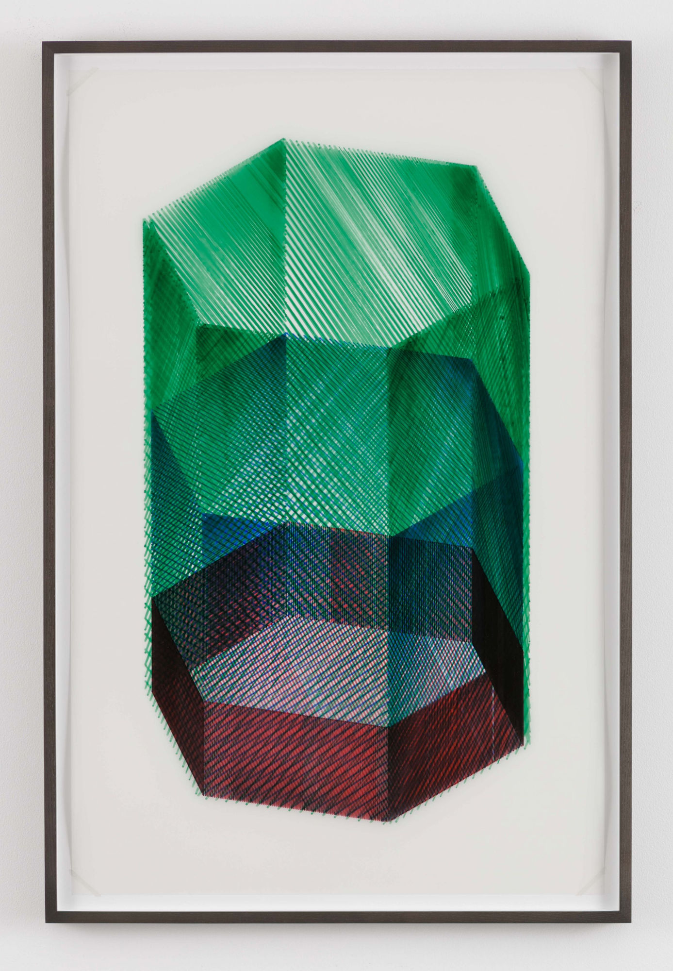 Michael DeLucia Tank (isometric) 2016 Ink on mylar, unique 36 x 24 inches (91.4 x 61 cm) MDe 234