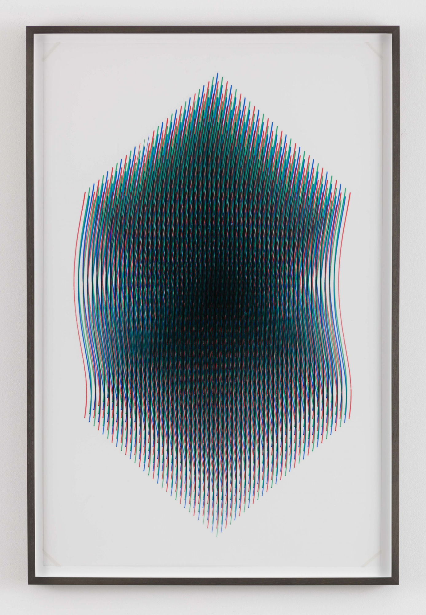 Michael DeLucia The sound of music 2016 Ink on mylar, unique 36 x 24 inches (91.4 x 61 cm) MDe 235