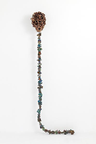 Phantom Flowers, 2011Ceramic106 x 11 x 12 inches (269.2 x 27.9 x 30.5 cm)