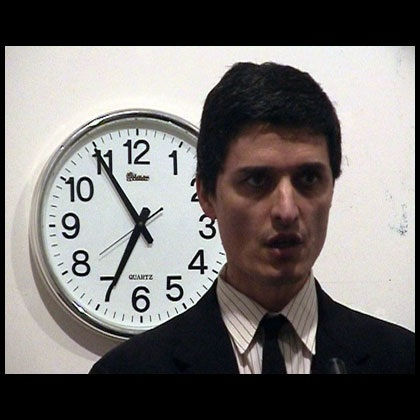 Cesare PietroiustiPensiero Unico, 2003Single-channel DVD projection with soundDuration: 5' 40" loop