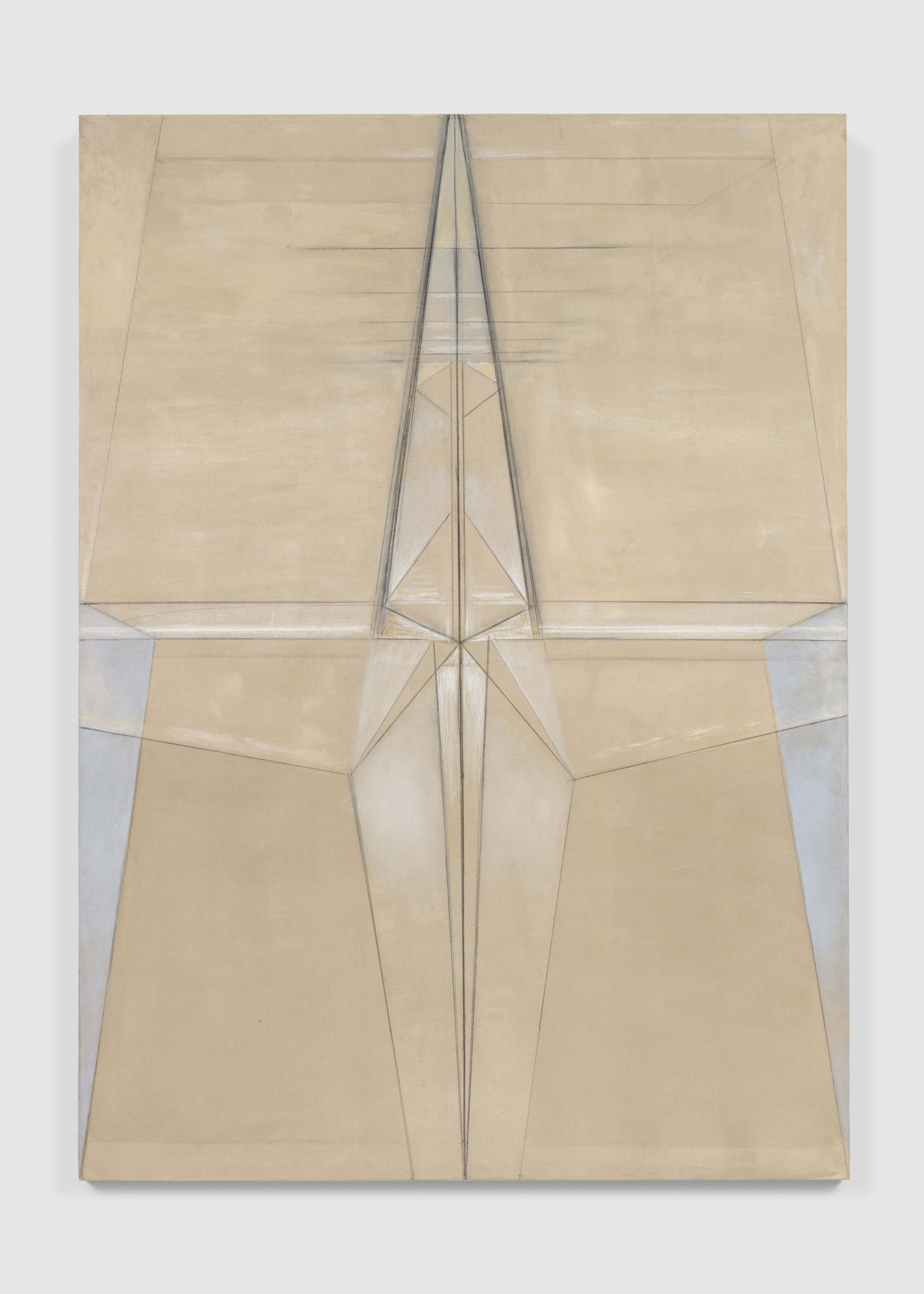 Untitled, c. 1983-86 Acrylic, pastel on canvas 72 x 52 in 182.9 x 132.1 cm Private Collection © The Hedda Sterne Foundation, Inc. / Licensed by ARS, New York, NY