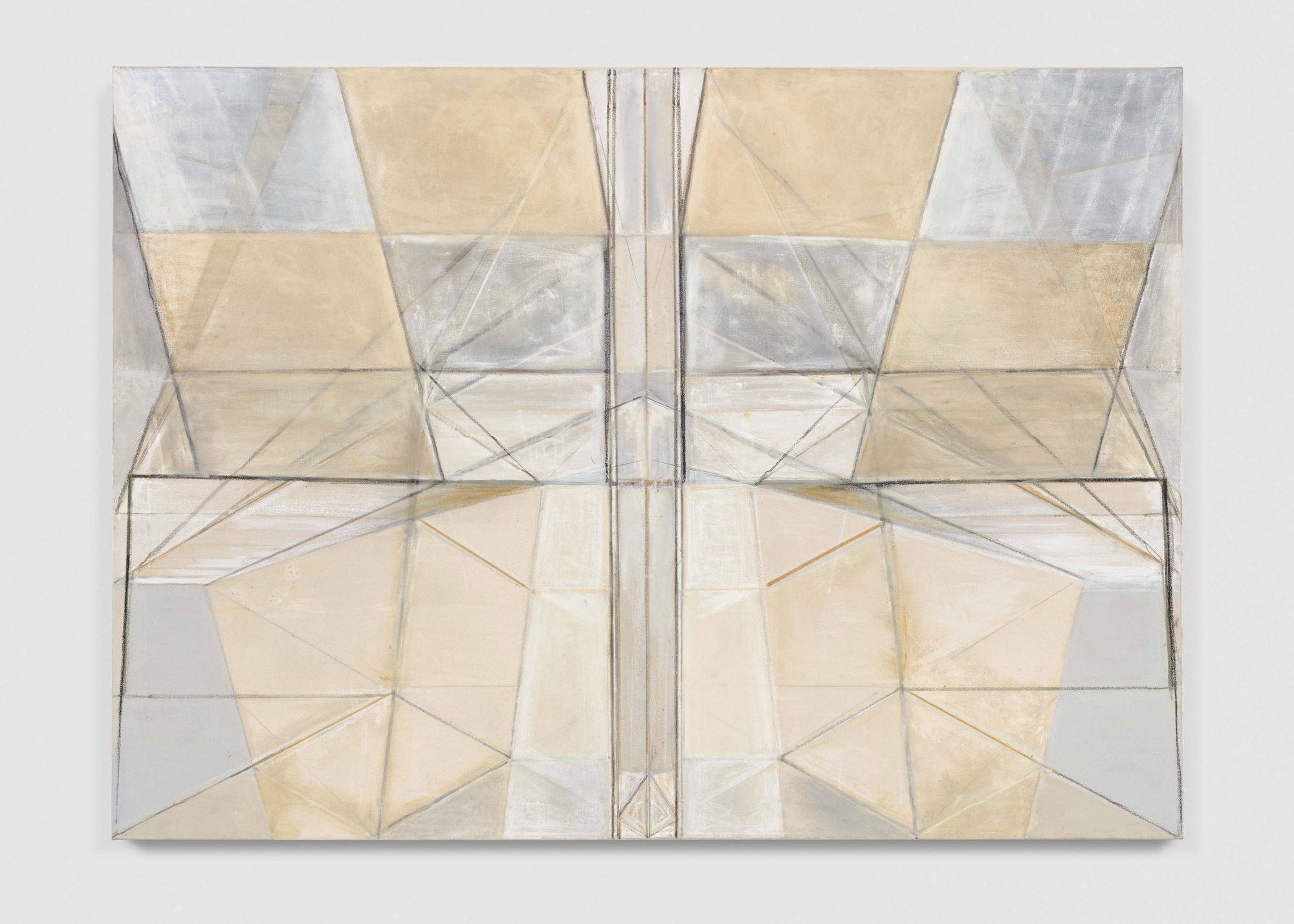 Untitled, 1983 Acrylic, pastel on canvas 52 x 72 in 132.1 x 182.9 cm Private Collection © The Hedda Sterne Foundation, Inc. / Licensed by ARS, New York, NY