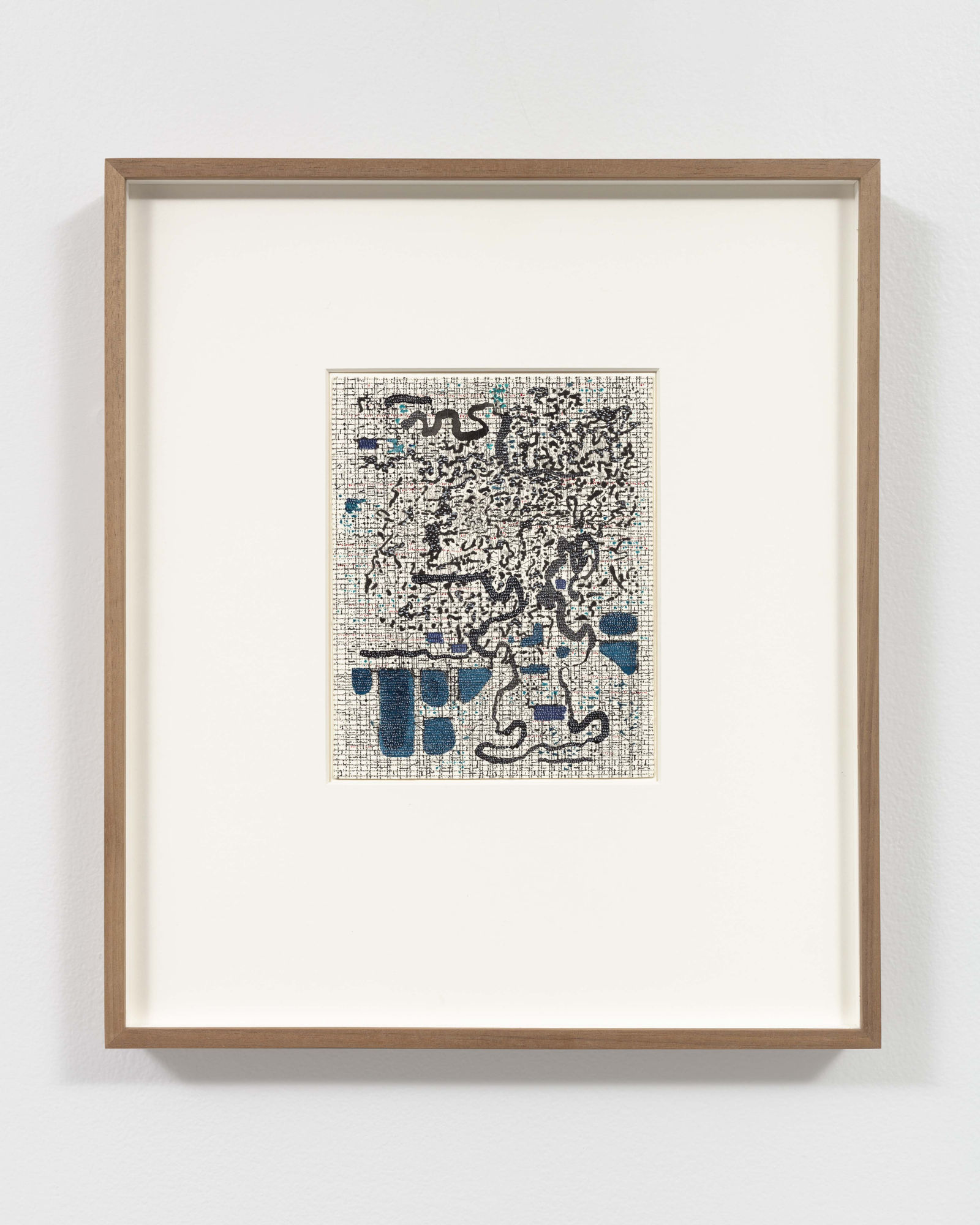 A Future River, 2020 Ink, gouache, acrylic, pencil on paper 6 3/8 x 5 1/8 in (16.1 x 12.9 cm) Private Collection