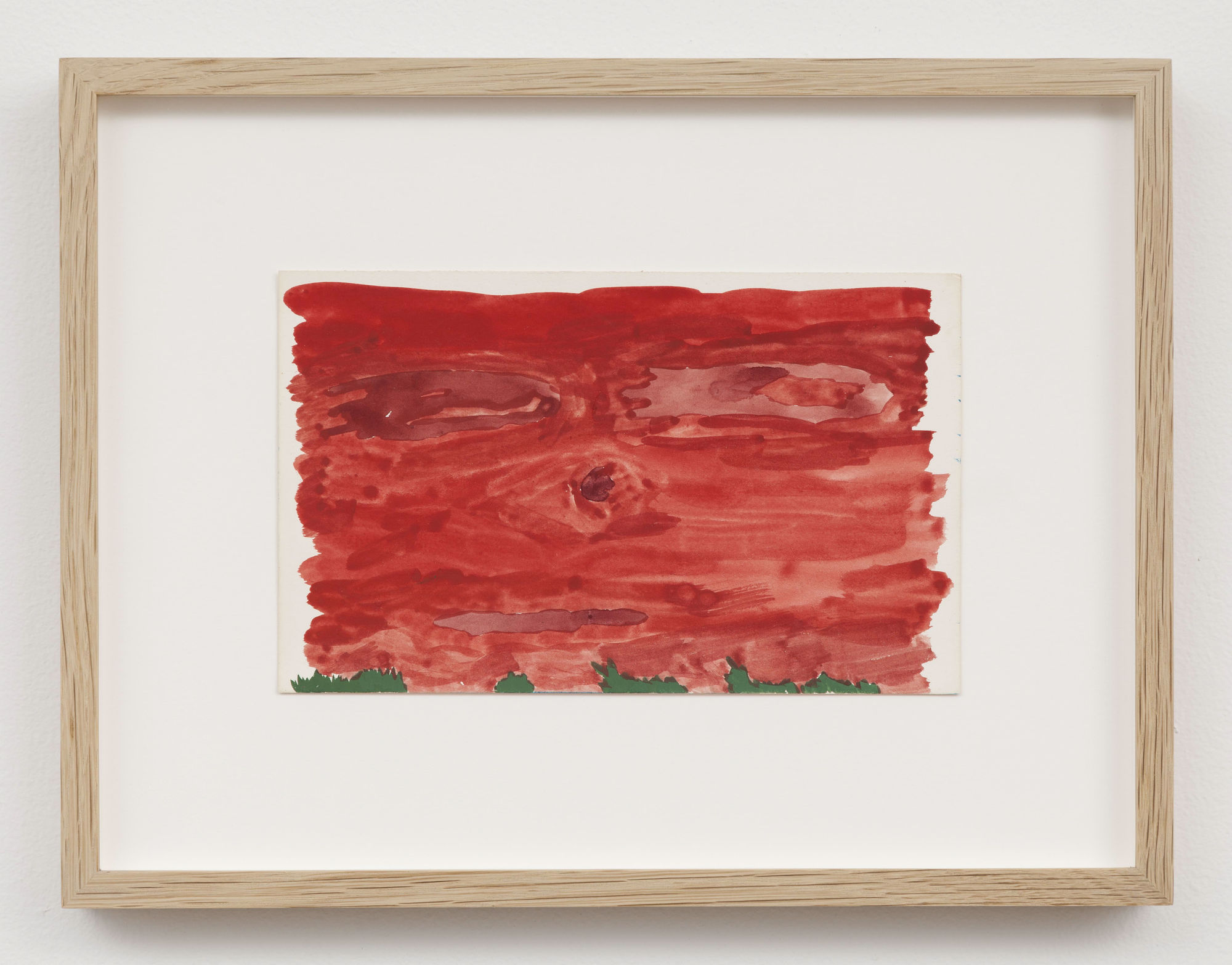 Untitled, c. 1986–1989 Acrylic and gouache on paper 5 x 8 inches (12.7 x 20.3 cm) Private Collection