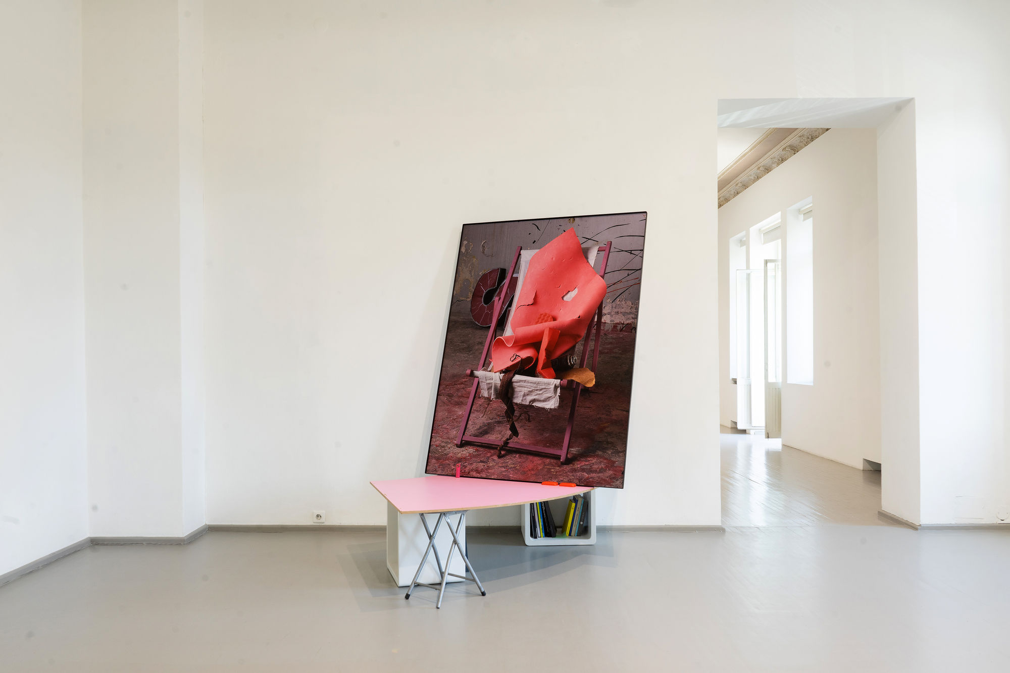 Galerija Vartai, 2020 Installation shot from Robertas Narkus's solo exhibtion "The Board"