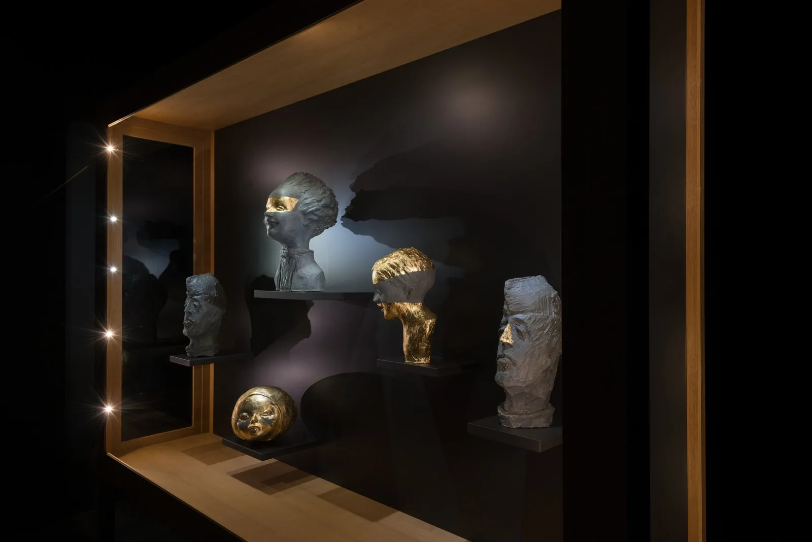 Galerija VARTAI, 2018 Installation shot from Janis Avotins solo exhibition "Šventė"