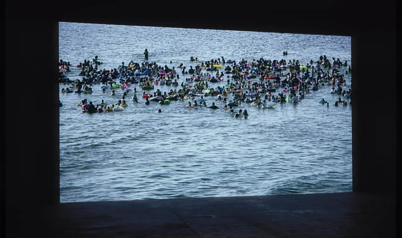 Installation View, Smadar Dreyfus, Lifeguards Gallery I, Victoria Miro, 16 Wharf Road London N1 7RW, 2006