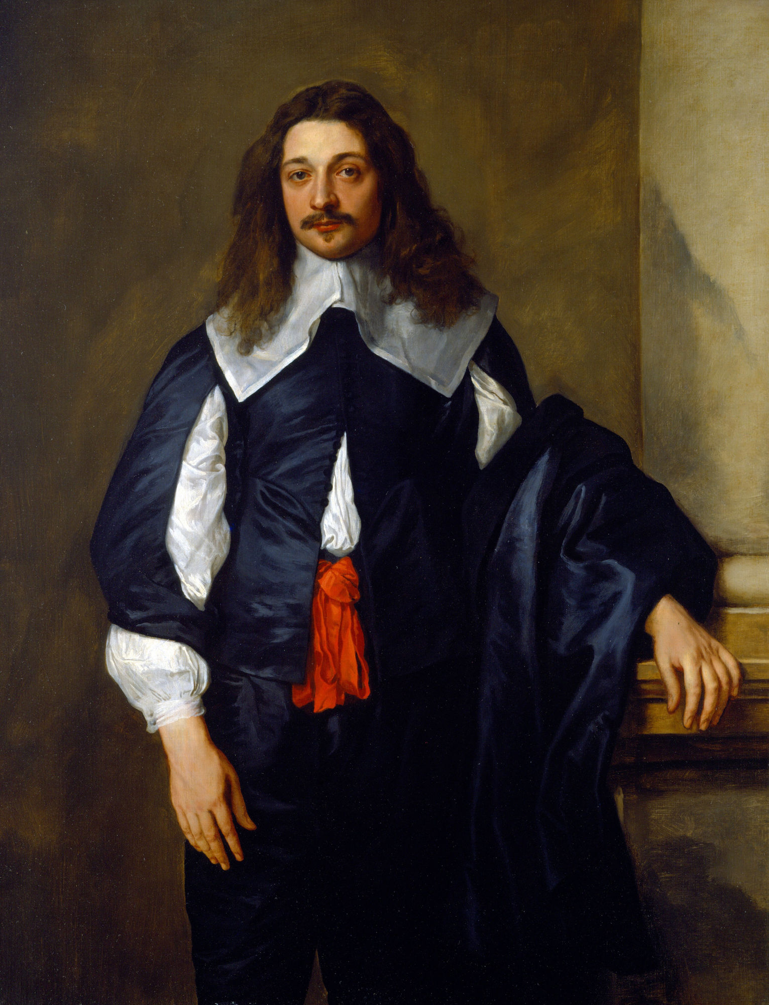 Sir Anthony van Dyck (1599 - 1641) Pompone Il de Bellievre, Chevalier Seigneur de Grignon (1606 - 1657) Oil on canvas: 54 7/8 x 44 3/16 in. (137.2 x 110.5 cm.) Painted circa 1640 - 41 SOLD TO THE SEATTLE ART MUSEUM