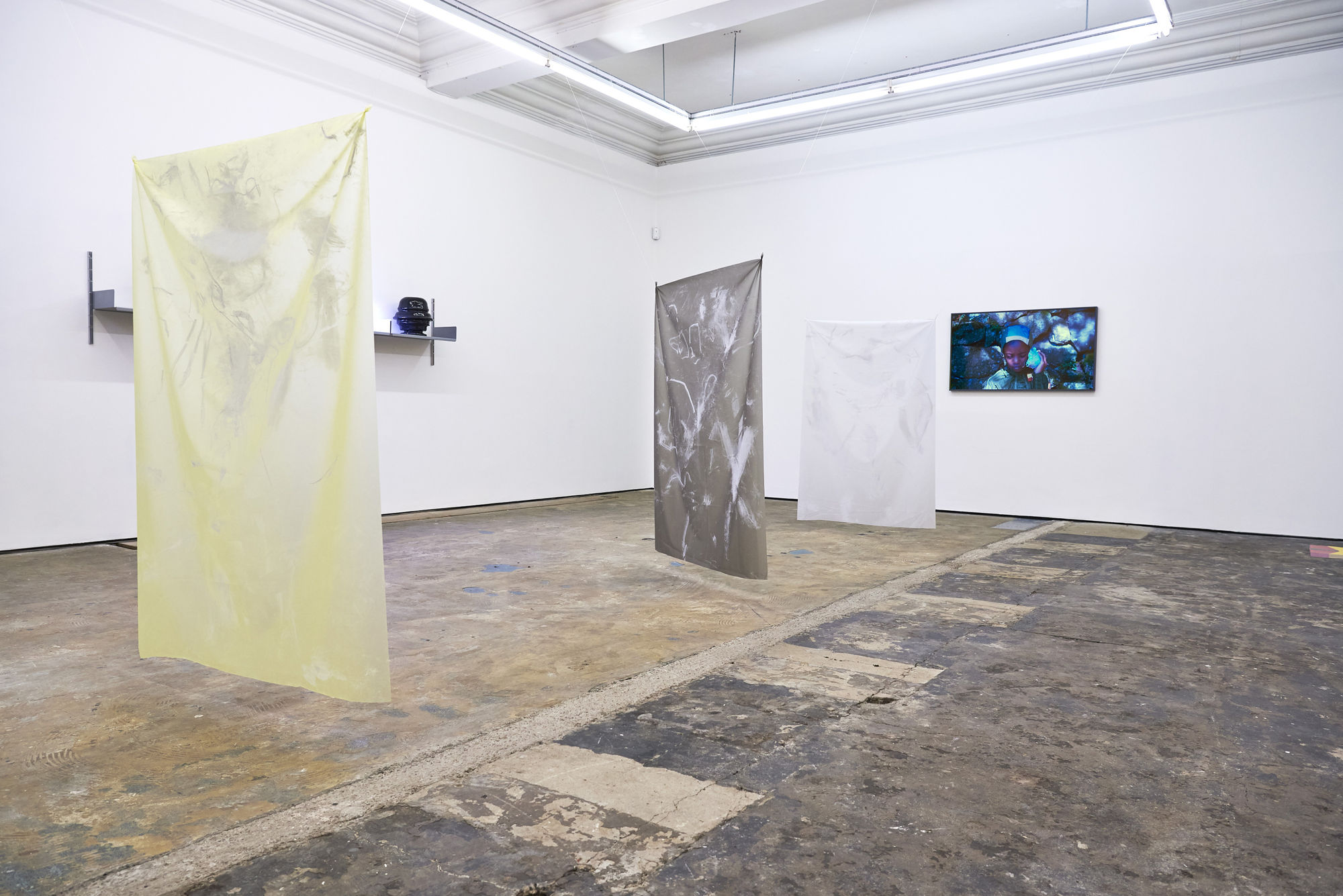 3-Phase: We Can’t Float Here 27 April - 9 June 2018 Installation View at Workplace Gateshead Photo: John Mckenzie