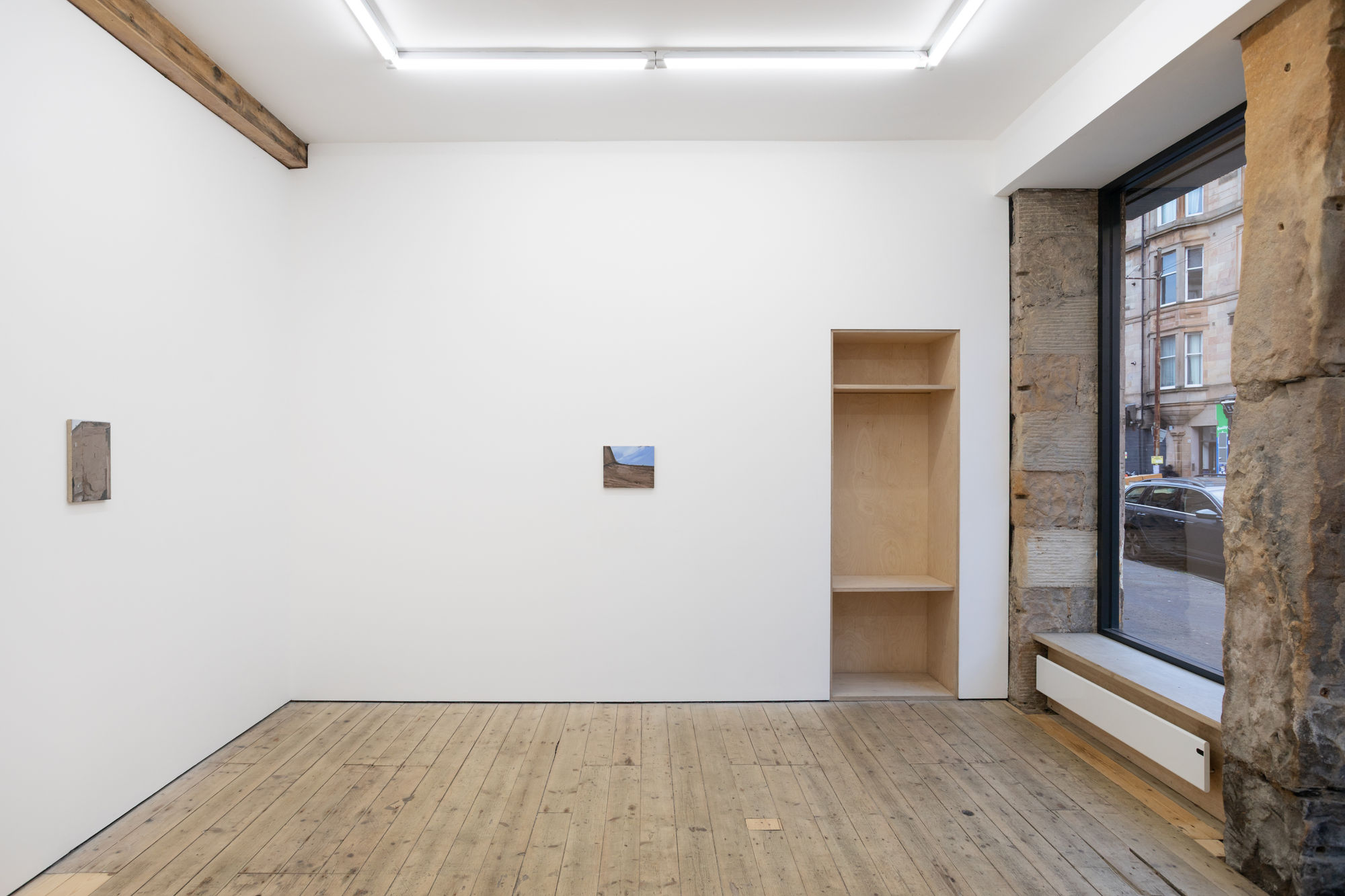 Installation view, Michele Tocca, SeaWall, in collaboration with David Schutter, A-M-G5, Glasgow