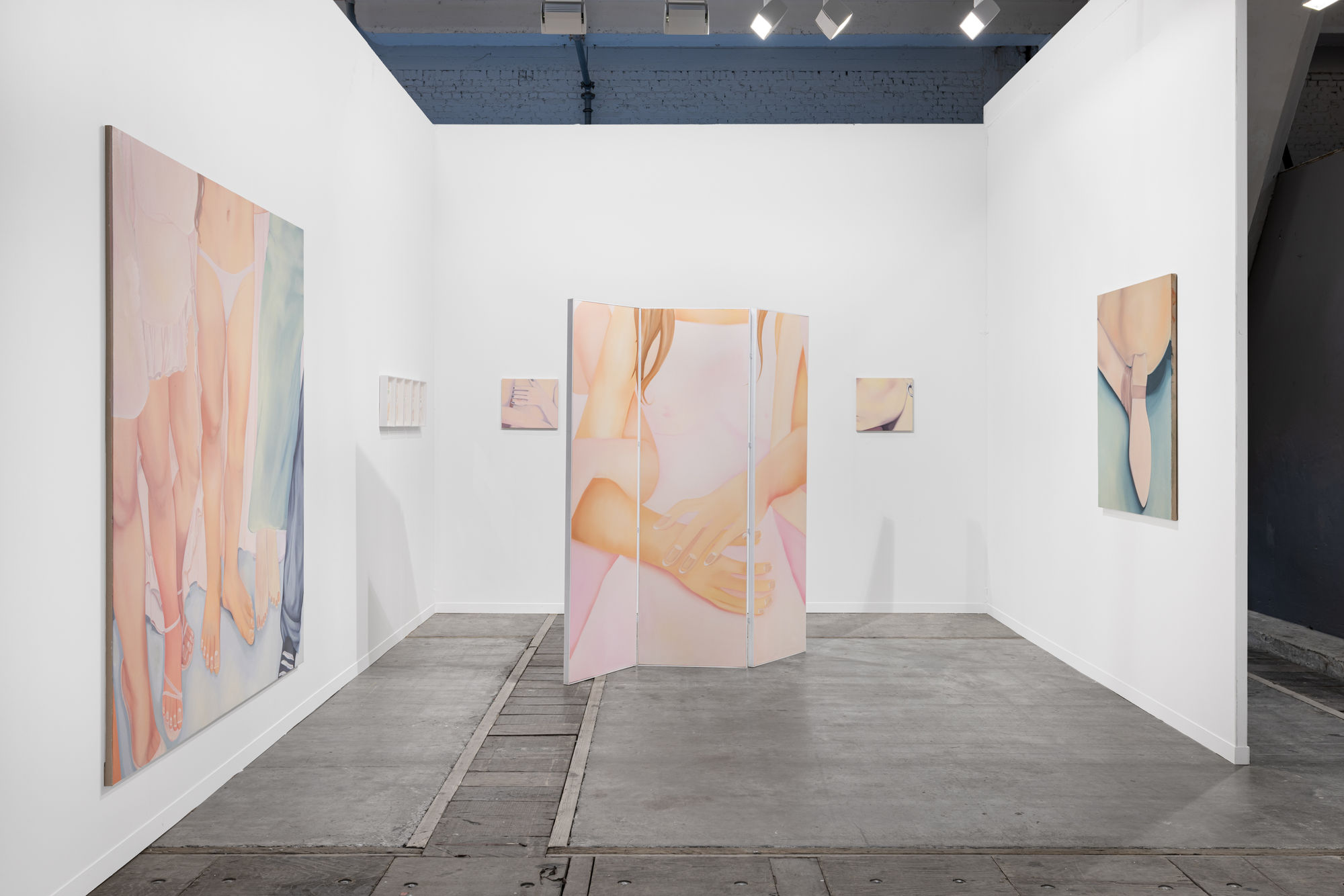 Installation View, Solo Show by Adelisa Selimbašić, z2o Sara Zanin, Art Brussels 2025. Ph. Nicola Morittu