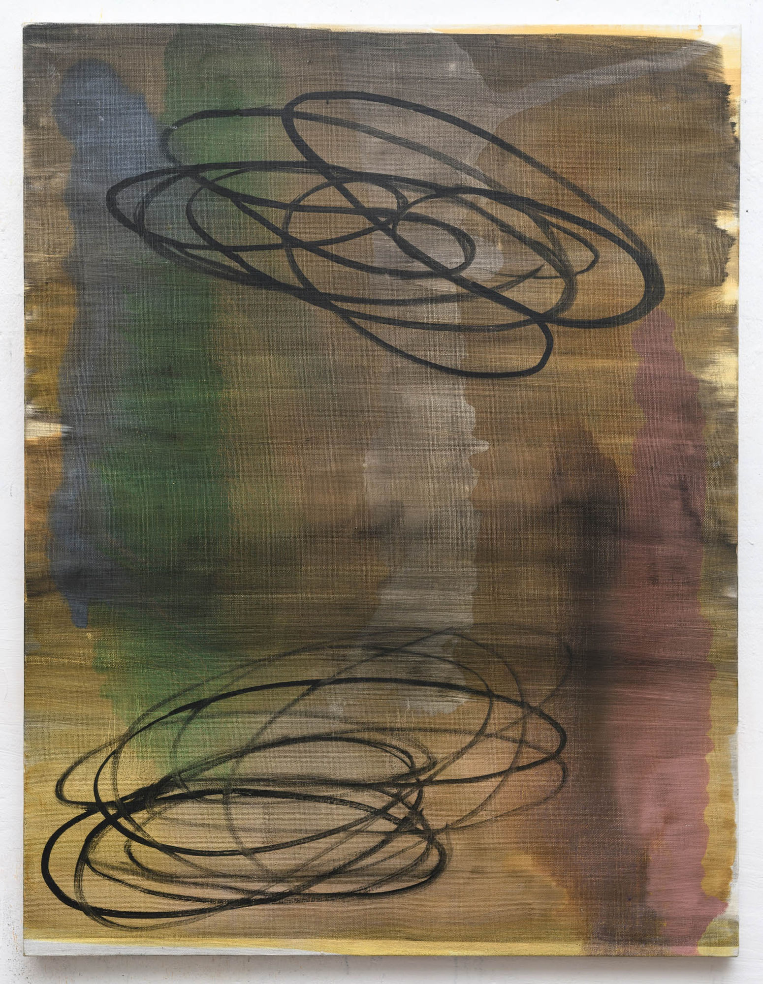 Alessandro Sarra, Senza titolo, 2022, oil on canvas, cm 100 x 130. Ph. Giorgio Benni