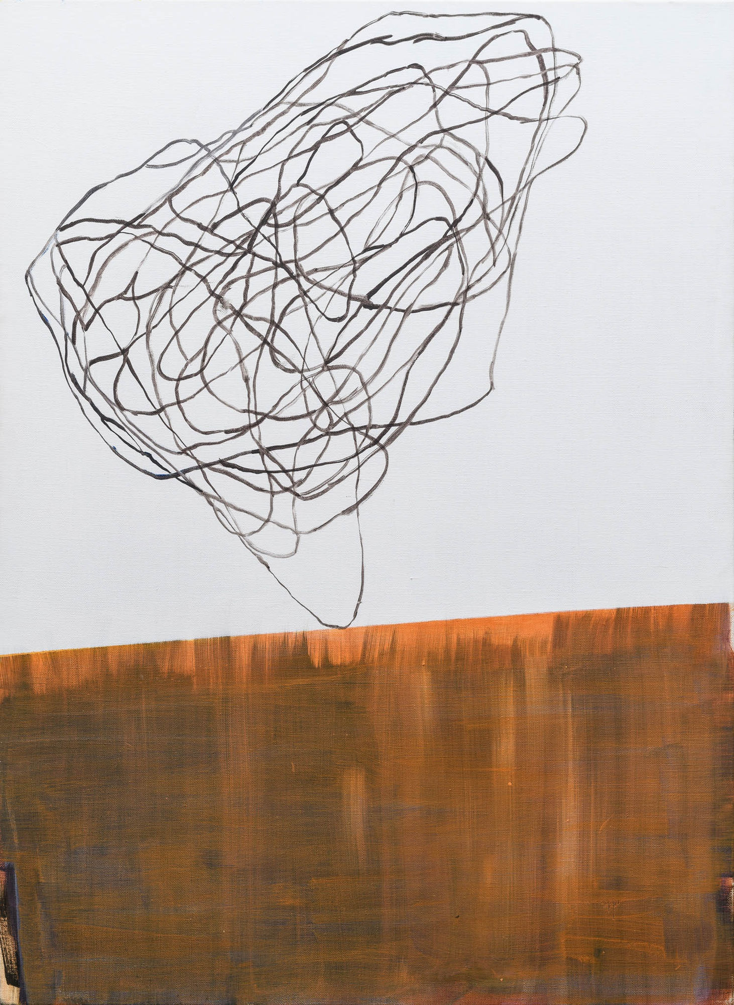 Alessandro Sarra, Senza titolo, 2024, oil on canvas, cm 110 x 152. Ph. Giorgio Benni