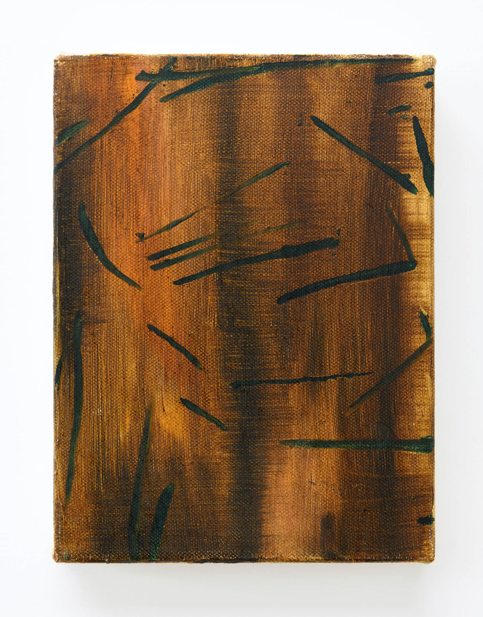 Alessandro Sarra, W gli angeli, 2011, oil on canvas, cm 24 x 18. Ph. Giorgio Benni